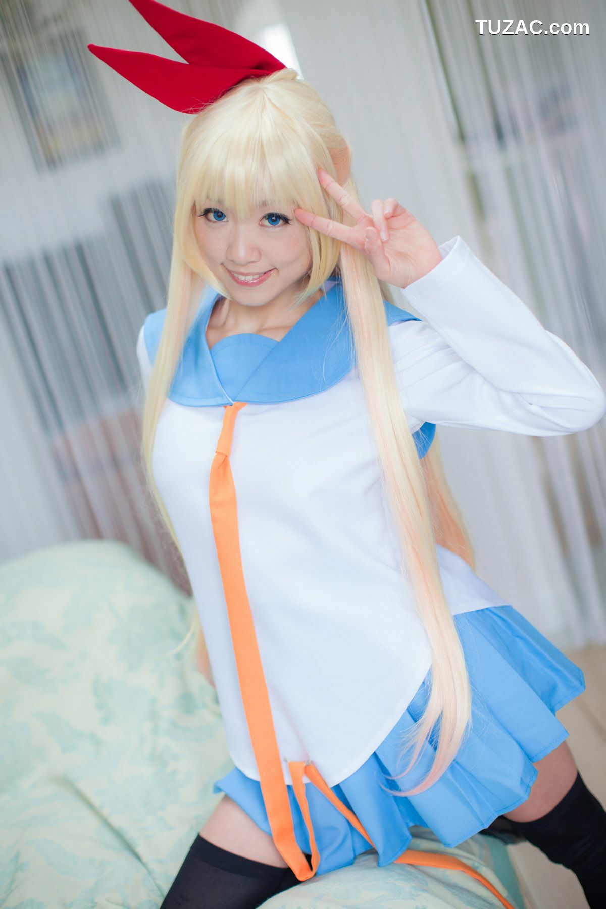 日本CosPlay_早乙女らぶ (Saotome Love) 《ニセコイ》Kirisaki Chitoge 写真集