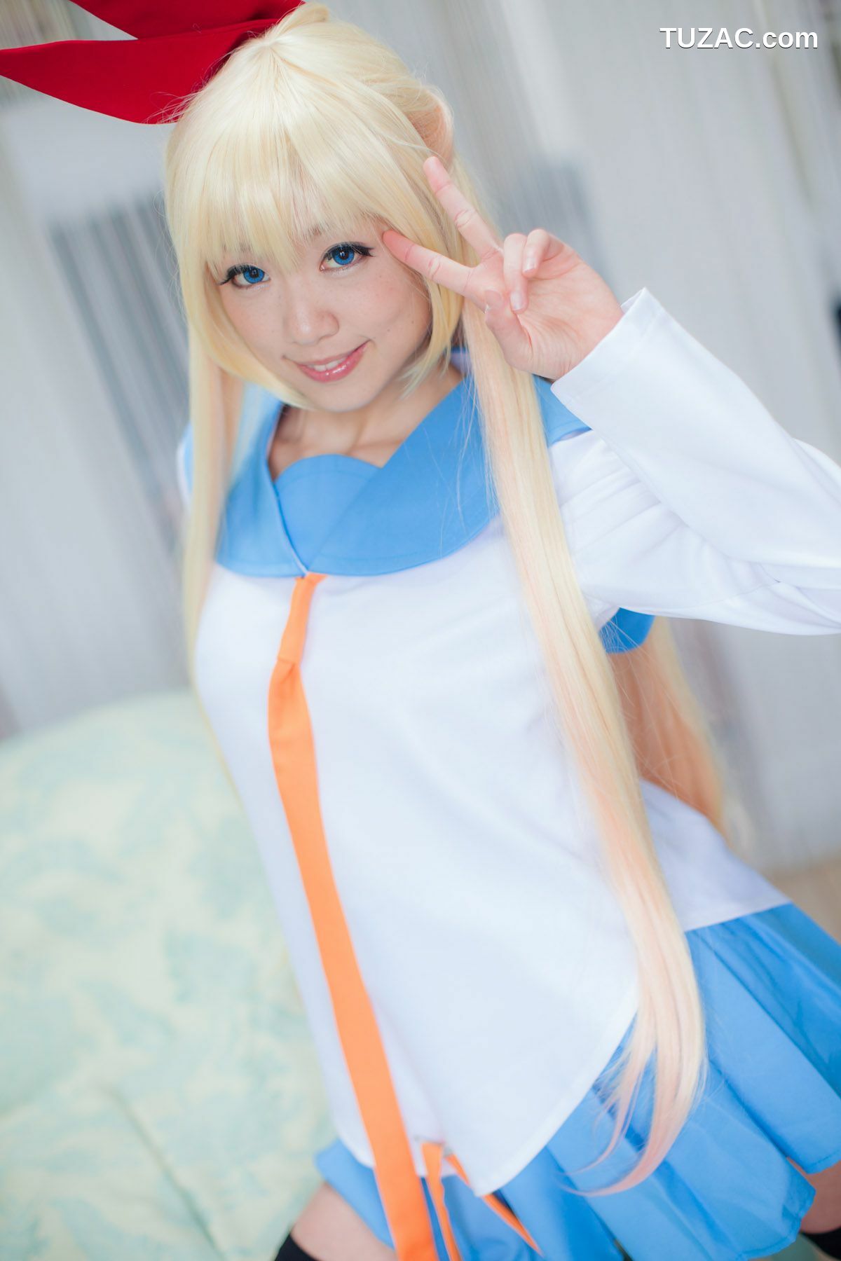 日本CosPlay_早乙女らぶ (Saotome Love) 《ニセコイ》Kirisaki Chitoge 写真集