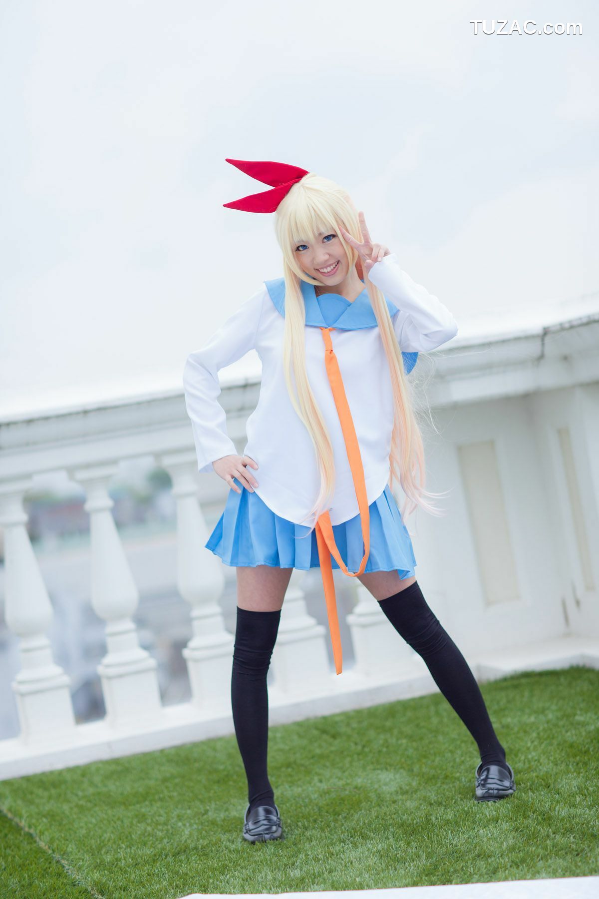日本CosPlay_早乙女らぶ (Saotome Love) 《ニセコイ》Kirisaki Chitoge 写真集