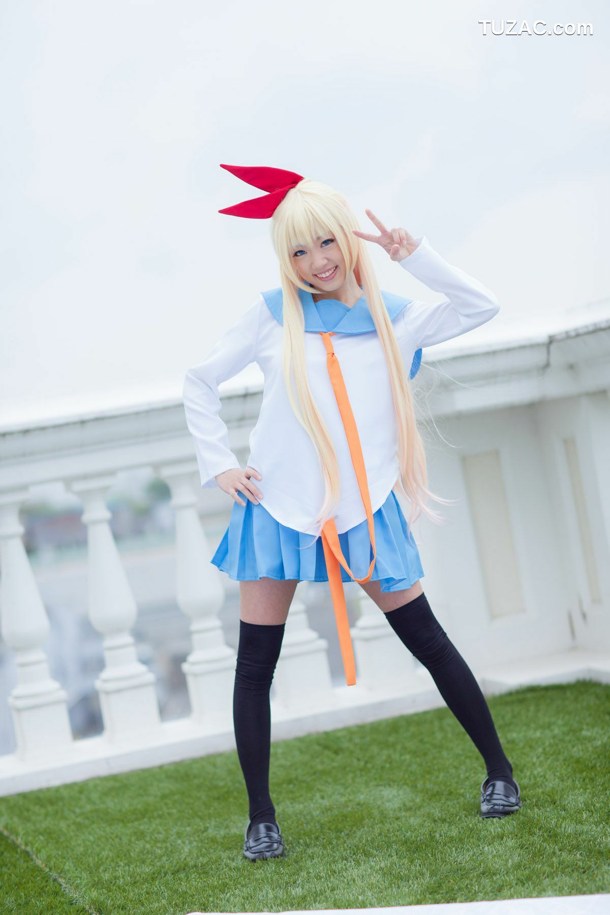 日本CosPlay_早乙女らぶ (Saotome Love) 《ニセコイ》Kirisaki Chitoge 写真集