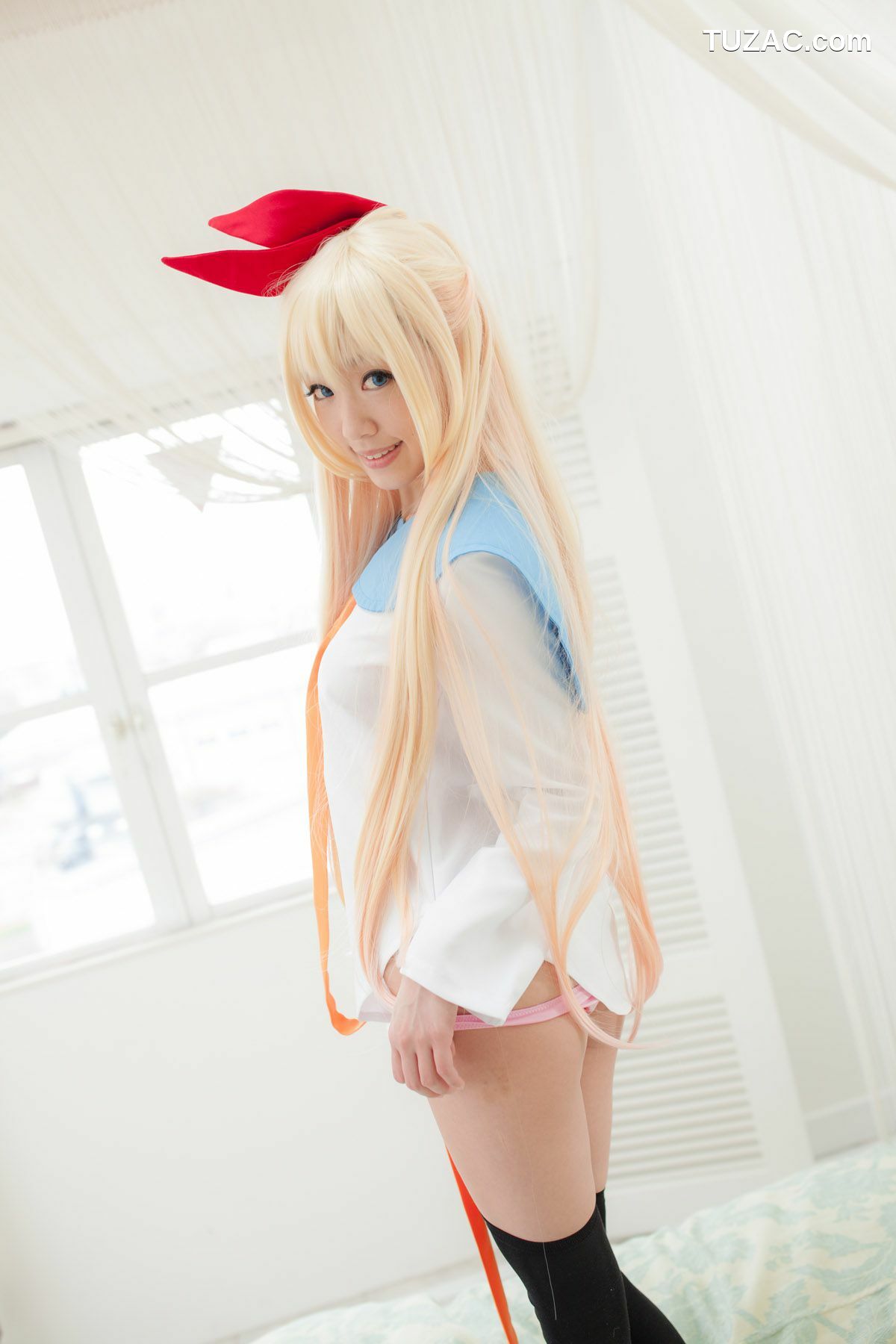 日本CosPlay_早乙女らぶ (Saotome Love) 《ニセコイ》Kirisaki Chitoge 写真集