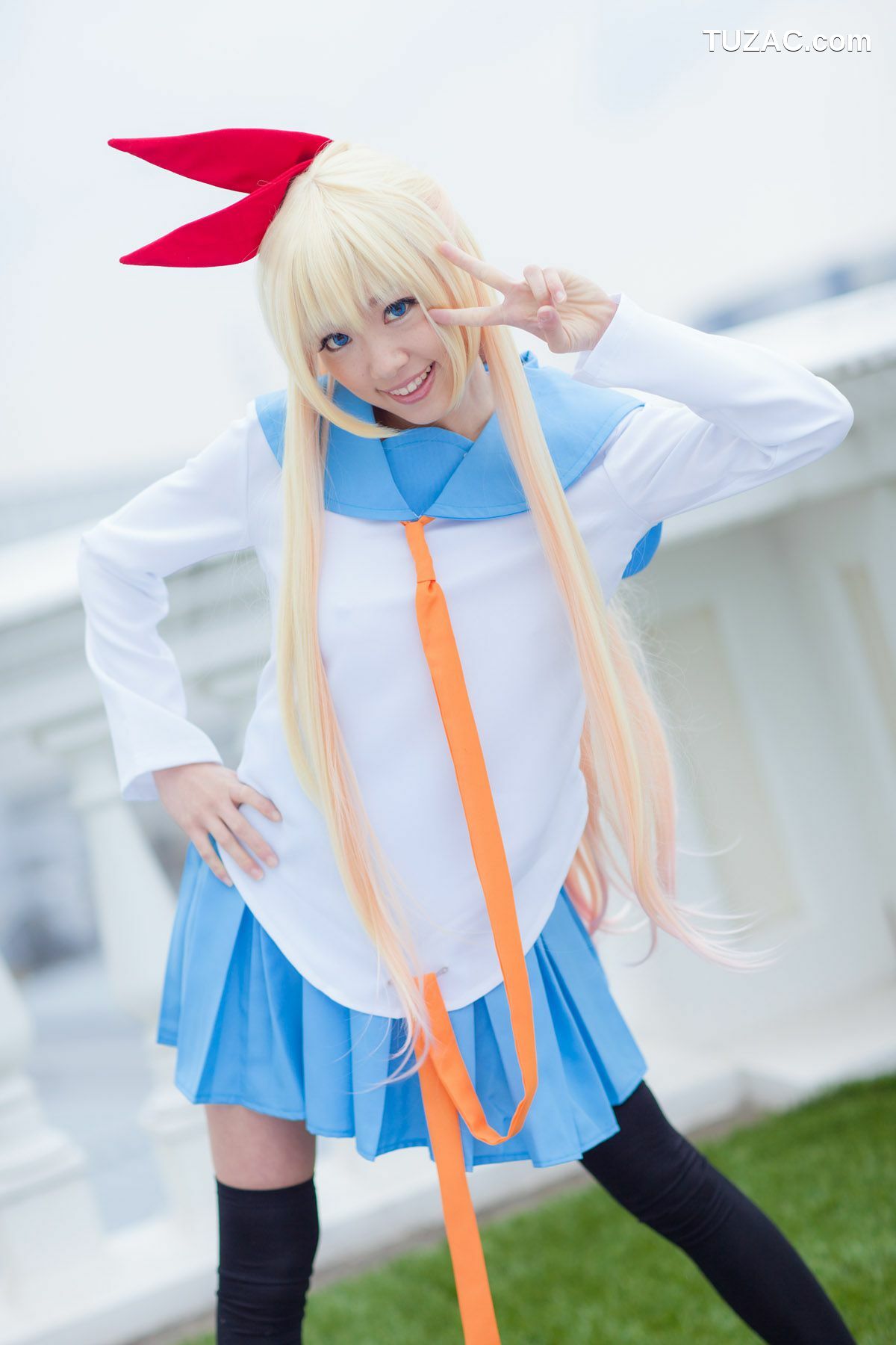 日本CosPlay_早乙女らぶ (Saotome Love) 《ニセコイ》Kirisaki Chitoge 写真集