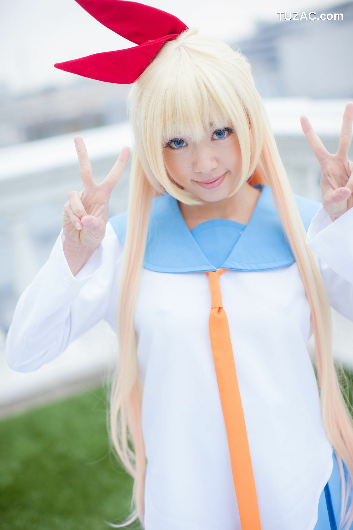 日本CosPlay_早乙女らぶ (Saotome Love) 《ニセコイ》Kirisaki Chitoge 写真集