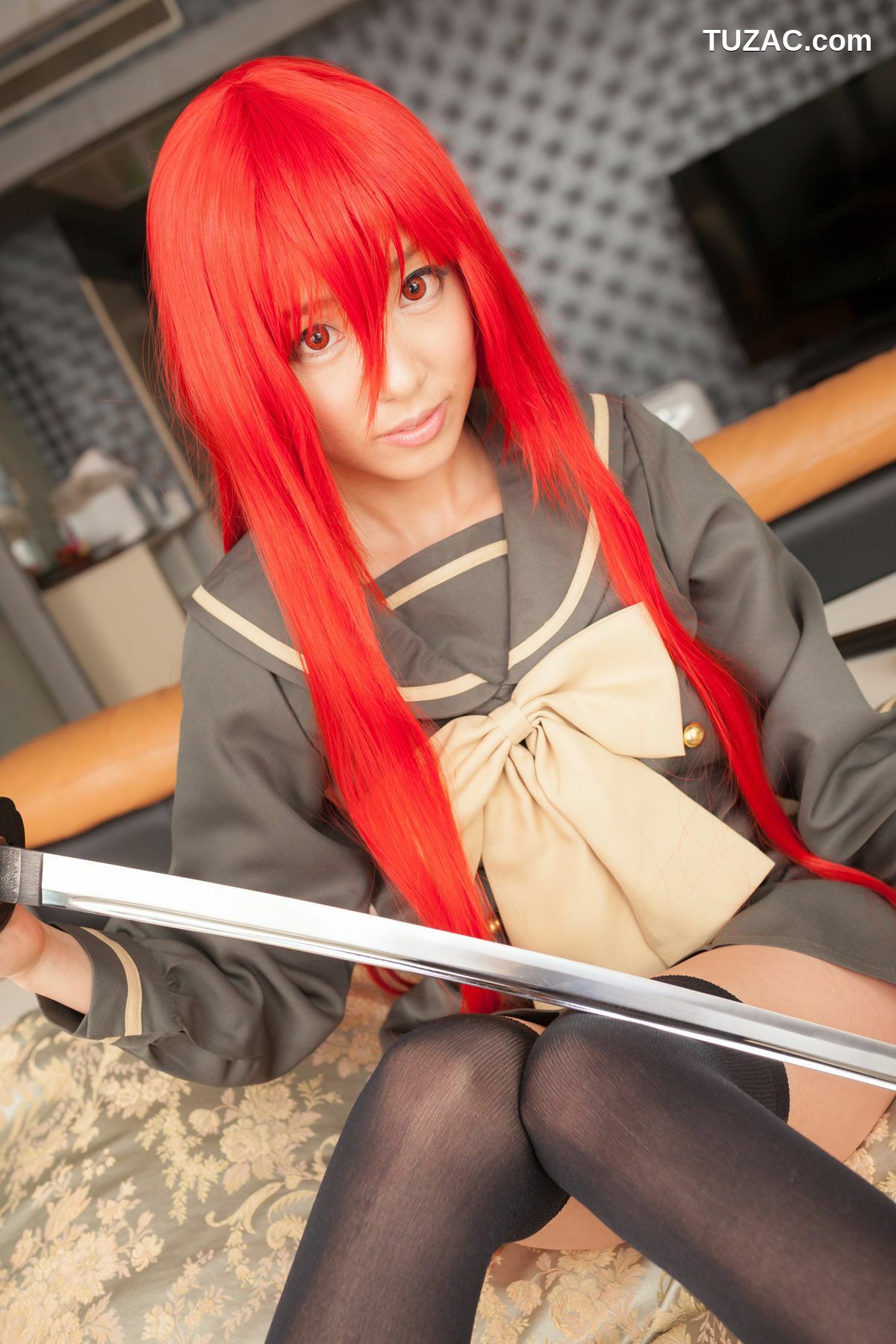 日本CosPlay_早乙女らぶ (大島ちろる) 《灼眼のシャナ》シャナ 写真集