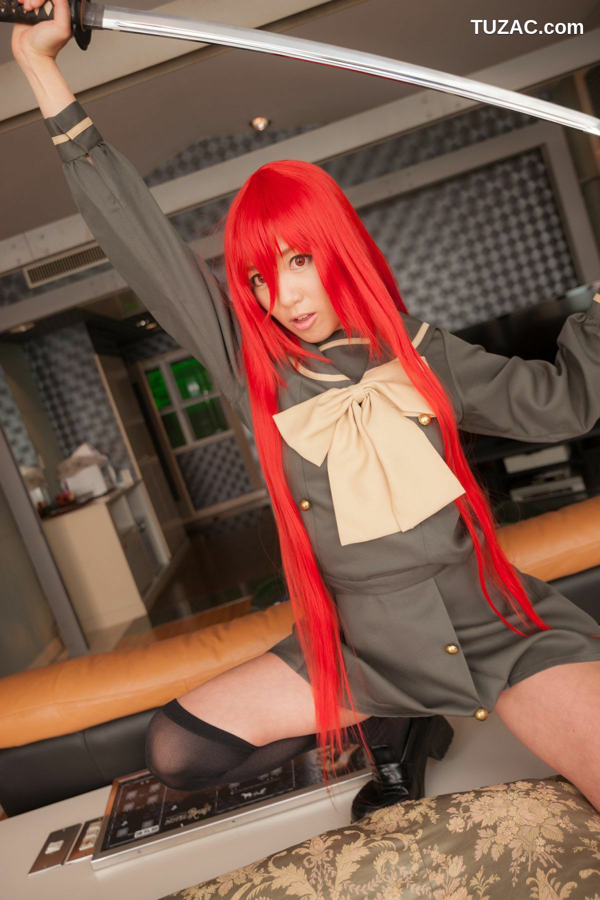 日本CosPlay_早乙女らぶ (大島ちろる) 《灼眼のシャナ》シャナ 写真集