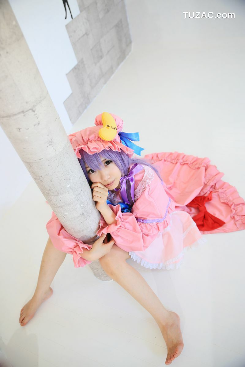 日本CosPlay_早乙女らぶ (目々泽めぐ) 《東方Project》パチュリー·ノーレッジ 写真集
