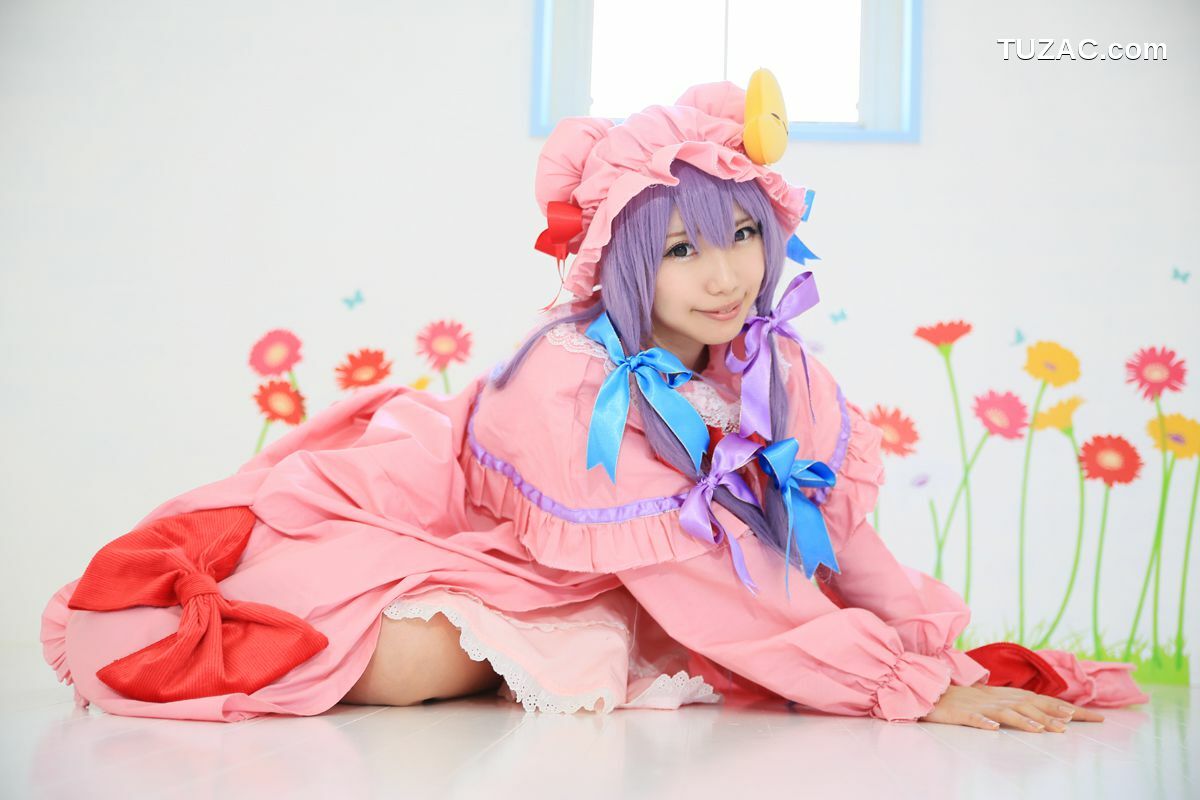 日本CosPlay_早乙女らぶ (目々泽めぐ) 《東方Project》パチュリー&middot;ノーレッジ 写真集