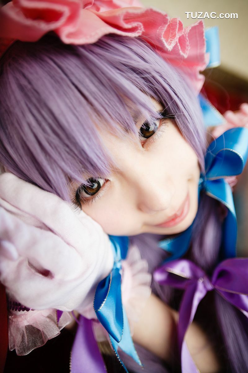 日本CosPlay_早乙女らぶ (目々泽めぐ) 《東方Project》パチュリー&middot;ノーレッジ 写真集