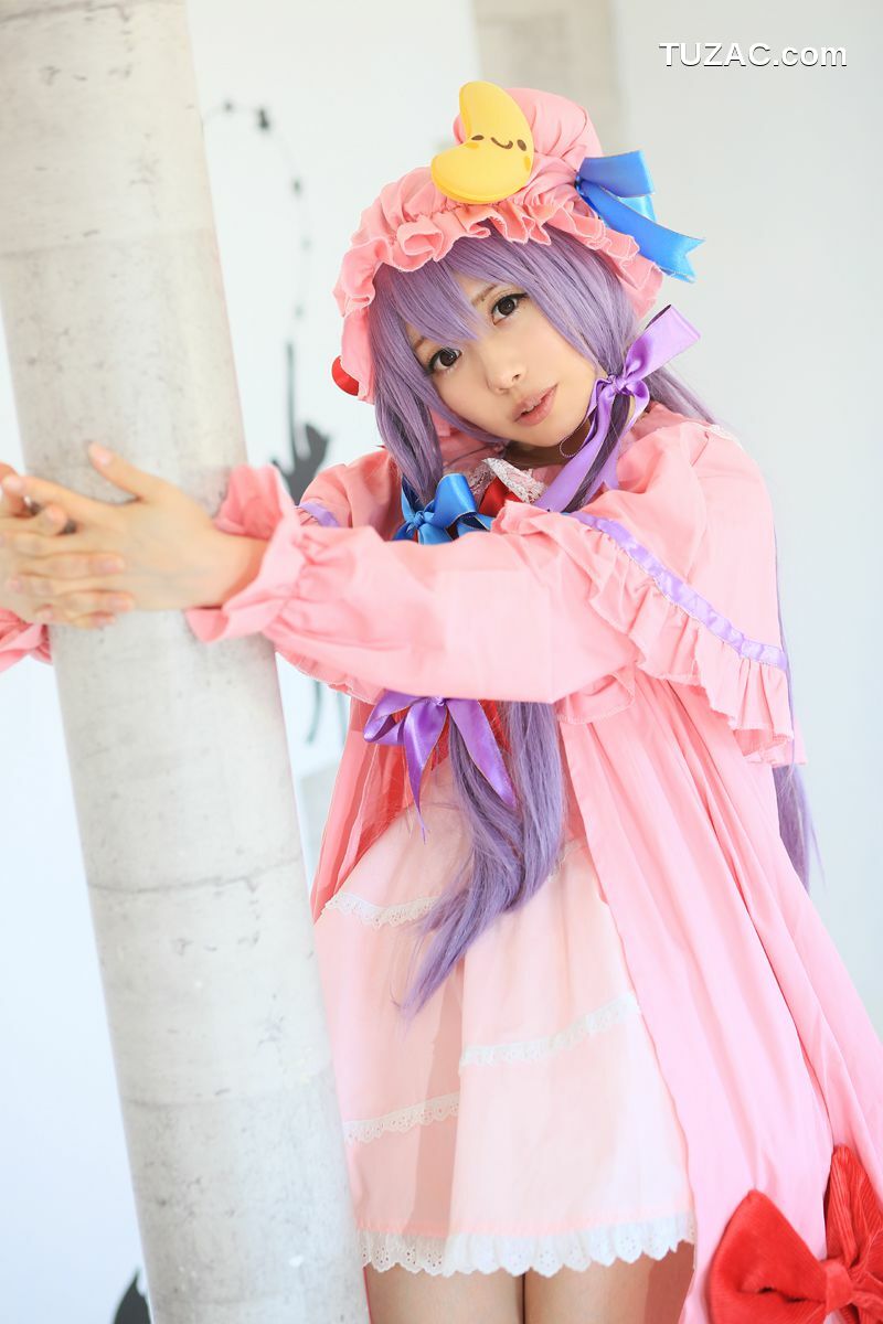 日本CosPlay_早乙女らぶ (目々泽めぐ) 《東方Project》パチュリー·ノーレッジ 写真集