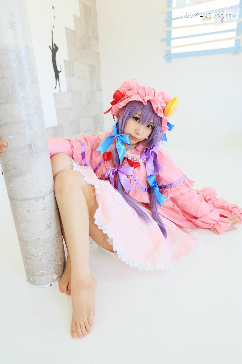 日本CosPlay_早乙女らぶ (目々泽めぐ) 《東方Project》パチュリー·ノーレッジ 写真集