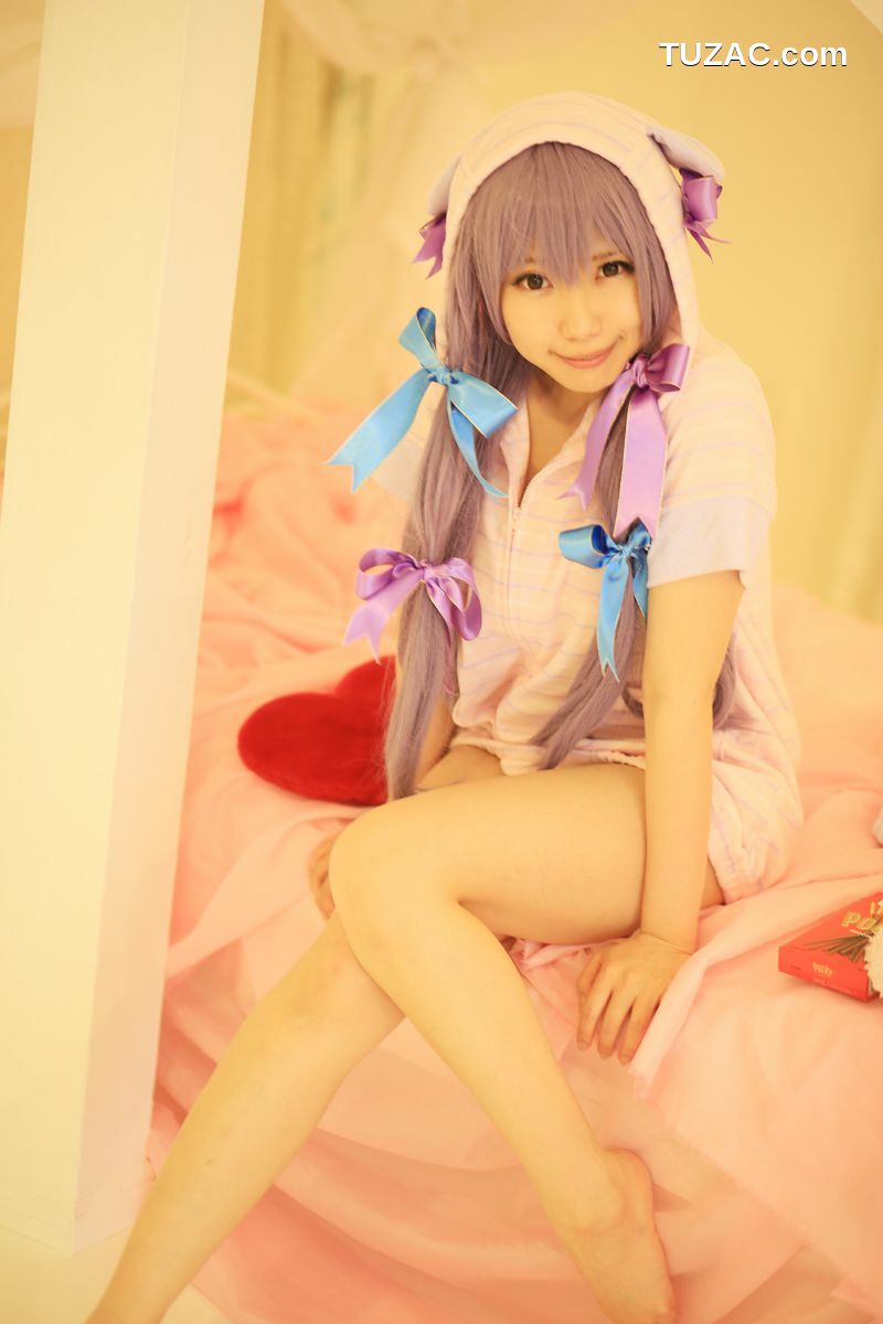 日本CosPlay_早乙女らぶ (目々泽めぐ) 《東方Project》パチュリー&middot;ノーレッジ 写真集