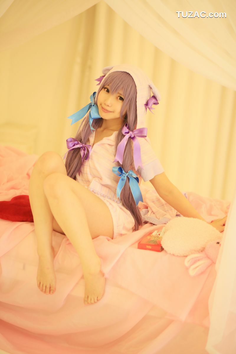 日本CosPlay_早乙女らぶ (目々泽めぐ) 《東方Project》パチュリー&middot;ノーレッジ 写真集