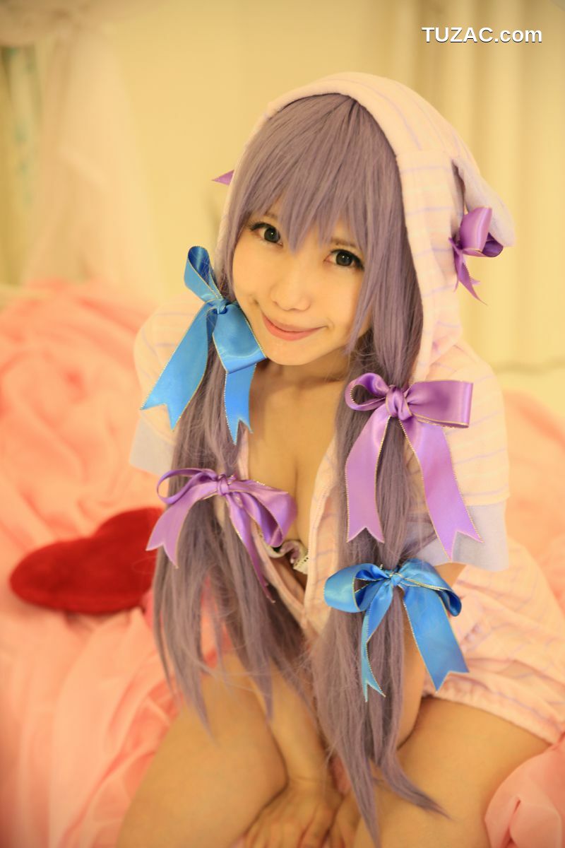 日本CosPlay_早乙女らぶ (目々泽めぐ) 《東方Project》パチュリー&middot;ノーレッジ 写真集