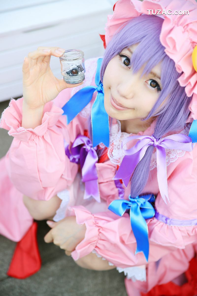 日本CosPlay_早乙女らぶ (目々泽めぐ) 《東方Project》パチュリー&middot;ノーレッジ 写真集