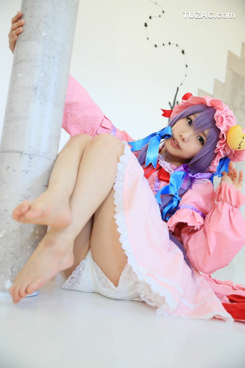 日本CosPlay_早乙女らぶ (目々泽めぐ) 《東方Project》パチュリー·ノーレッジ 写真集