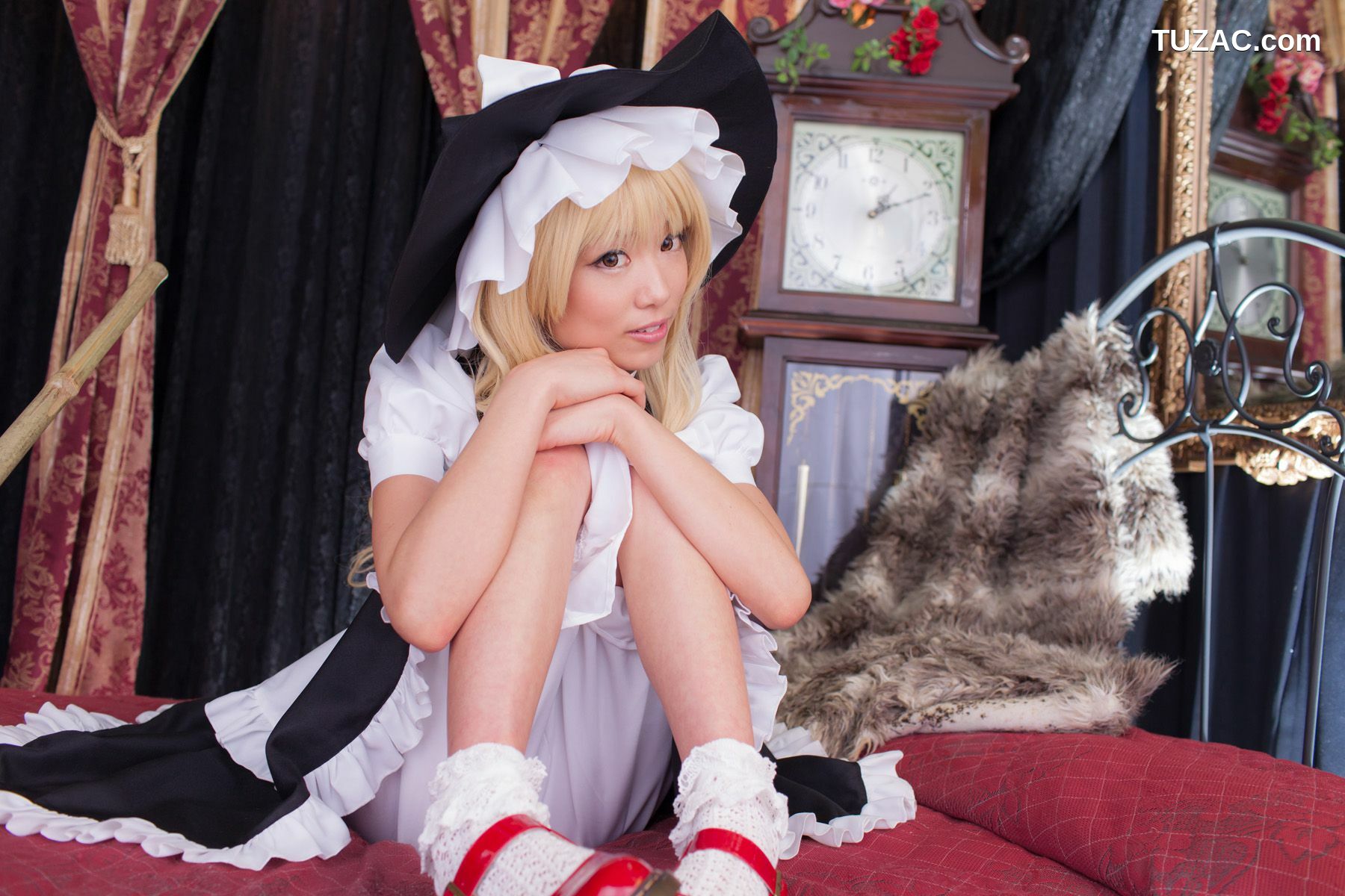 日本CosPlay_早乙女らぶ (目々泽めぐ) 《東方Project》霧雨魔理沙 Kirisame Marisa 写真集