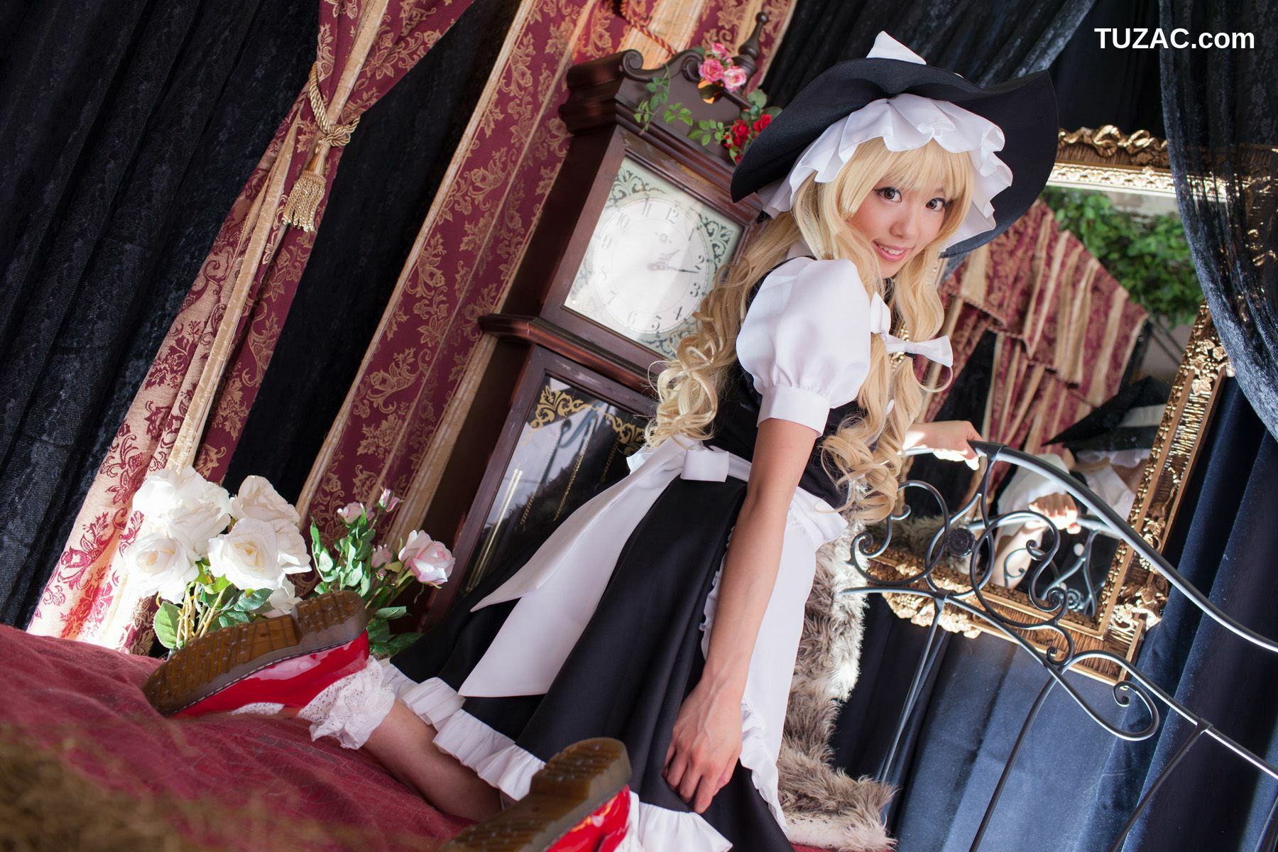 日本CosPlay_早乙女らぶ (目々泽めぐ) 《東方Project》霧雨魔理沙 Kirisame Marisa 写真集