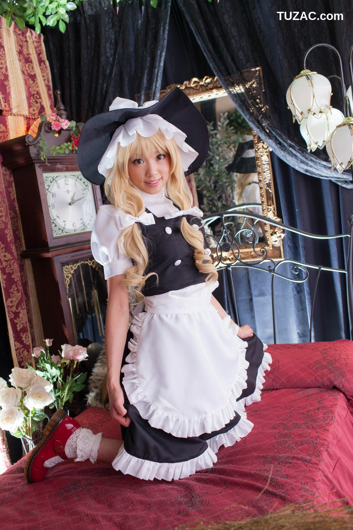 日本CosPlay_早乙女らぶ (目々泽めぐ) 《東方Project》霧雨魔理沙 Kirisame Marisa 写真集