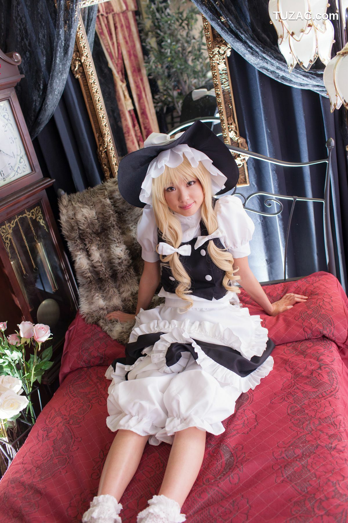 日本CosPlay_早乙女らぶ (目々泽めぐ) 《東方Project》霧雨魔理沙 Kirisame Marisa 写真集
