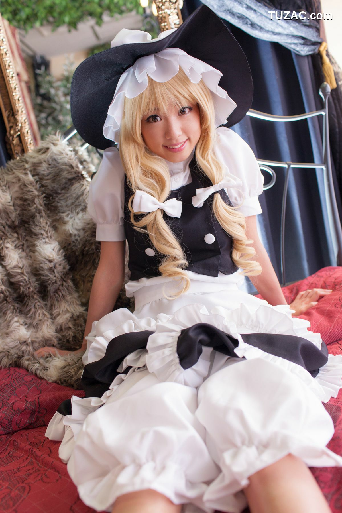 日本CosPlay_早乙女らぶ (目々泽めぐ) 《東方Project》霧雨魔理沙 Kirisame Marisa 写真集