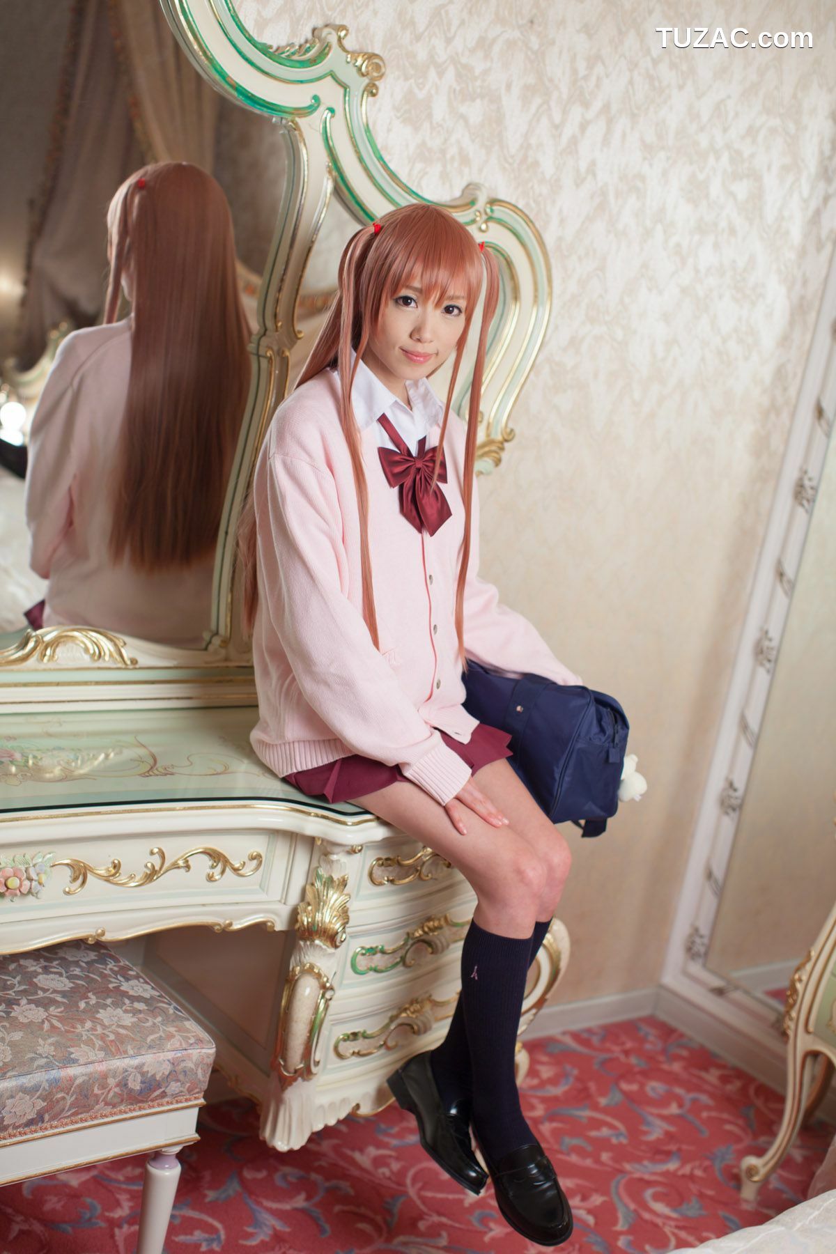 日本CosPlay_早乙女らぶ 《Saki》Atarashi Ako(新子憧) 写真集[94P]