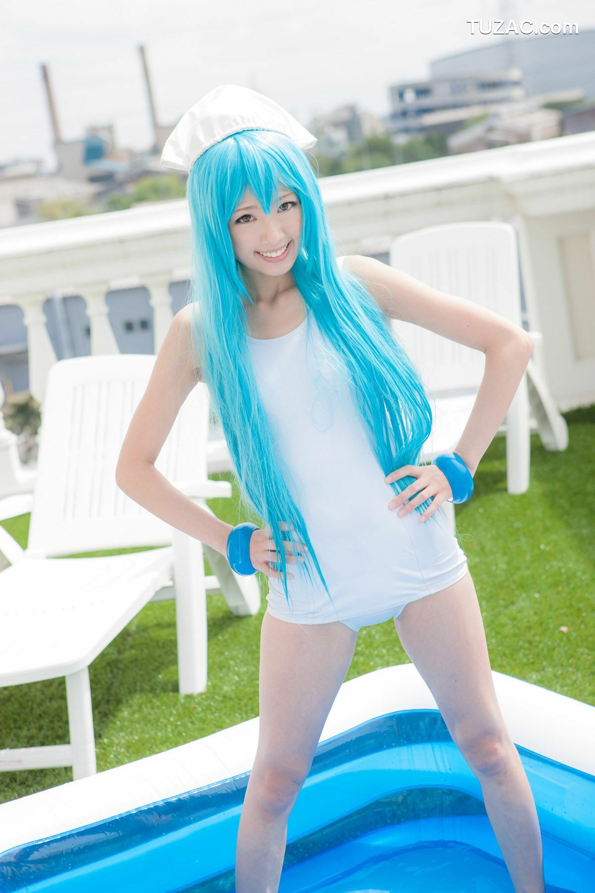 日本CosPlay_早乙女らぶ 《Shinryaku! Ika Musume》Ika Musume 写真集[50P]