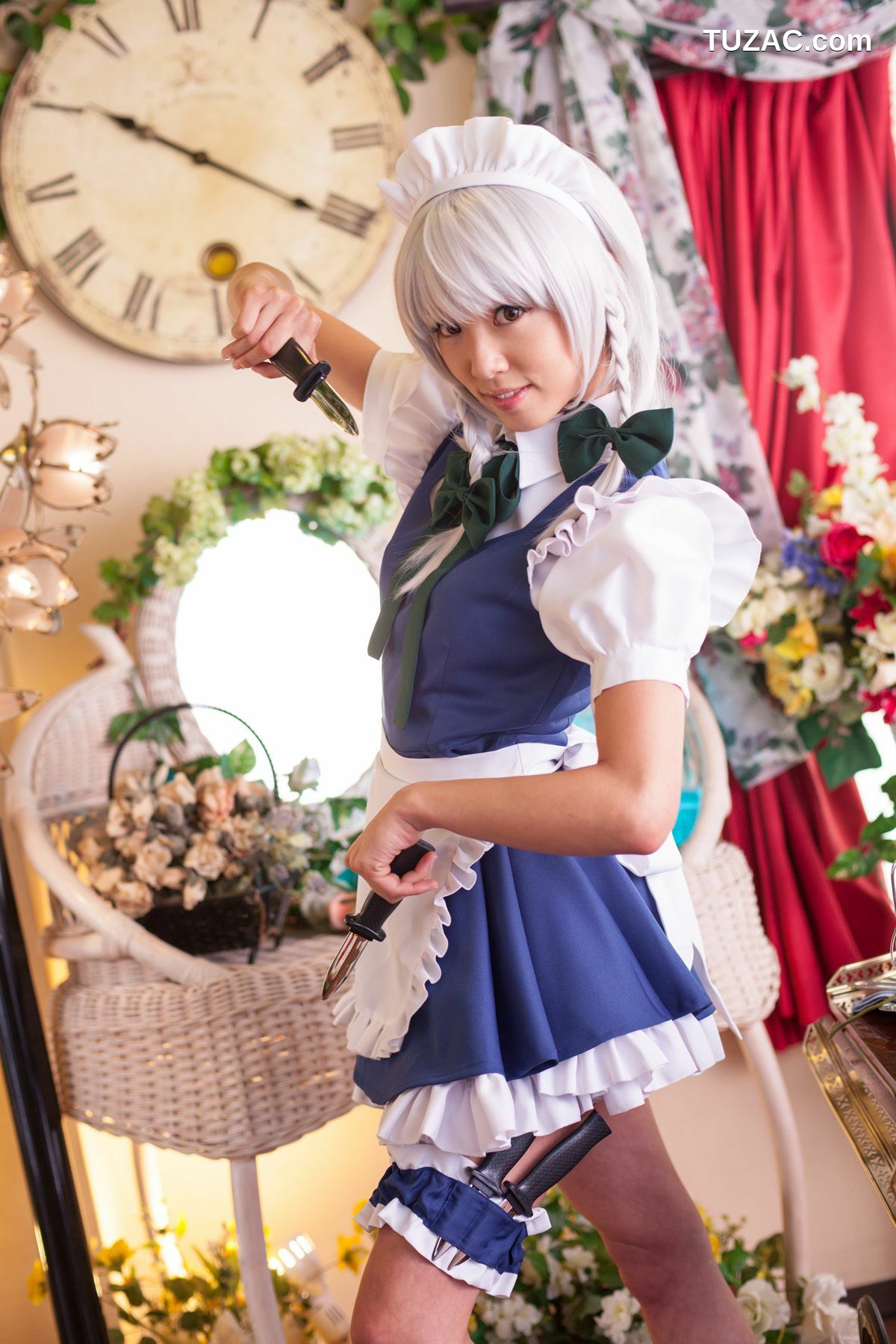 日本CosPlay_早乙女らぶ 《東方Project》Izayoi Sakuya 写真集