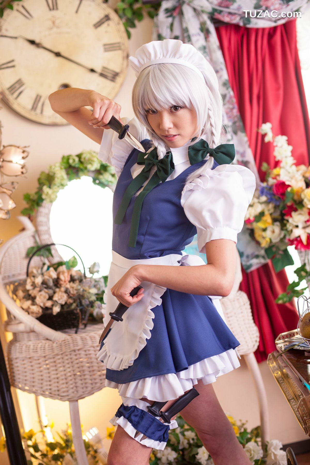 日本CosPlay_早乙女らぶ 《東方Project》Izayoi Sakuya 写真集
