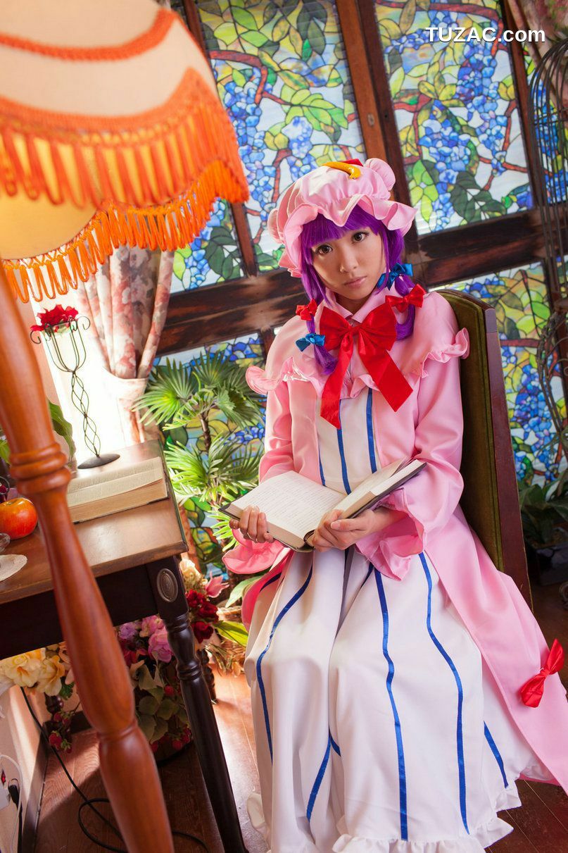 日本CosPlay_早乙女らぶ 《東方Project》パチュリー(Patchouli)·ノーレッジ 写真集