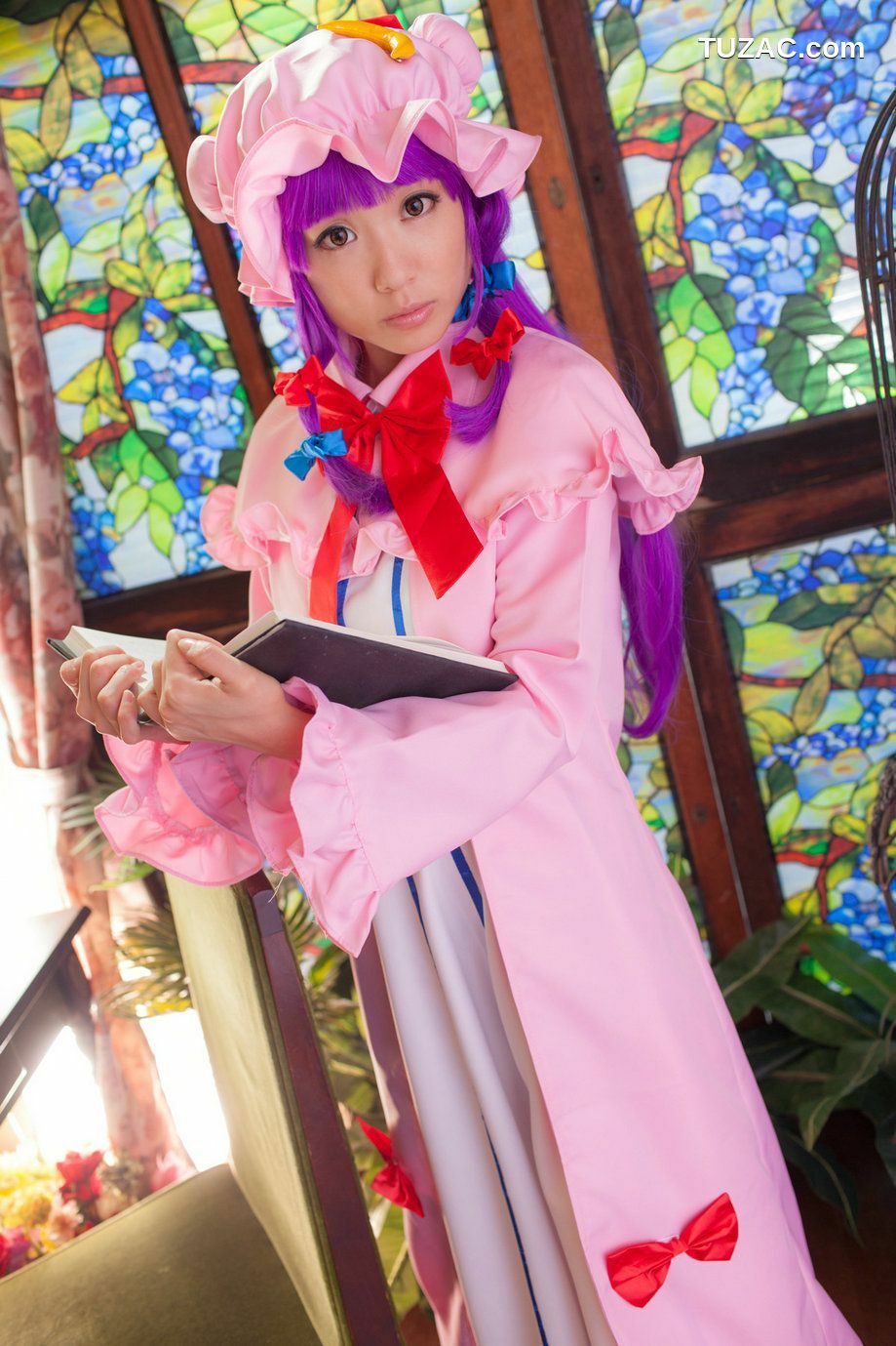 日本CosPlay_早乙女らぶ 《東方Project》パチュリー(Patchouli)·ノーレッジ 写真集
