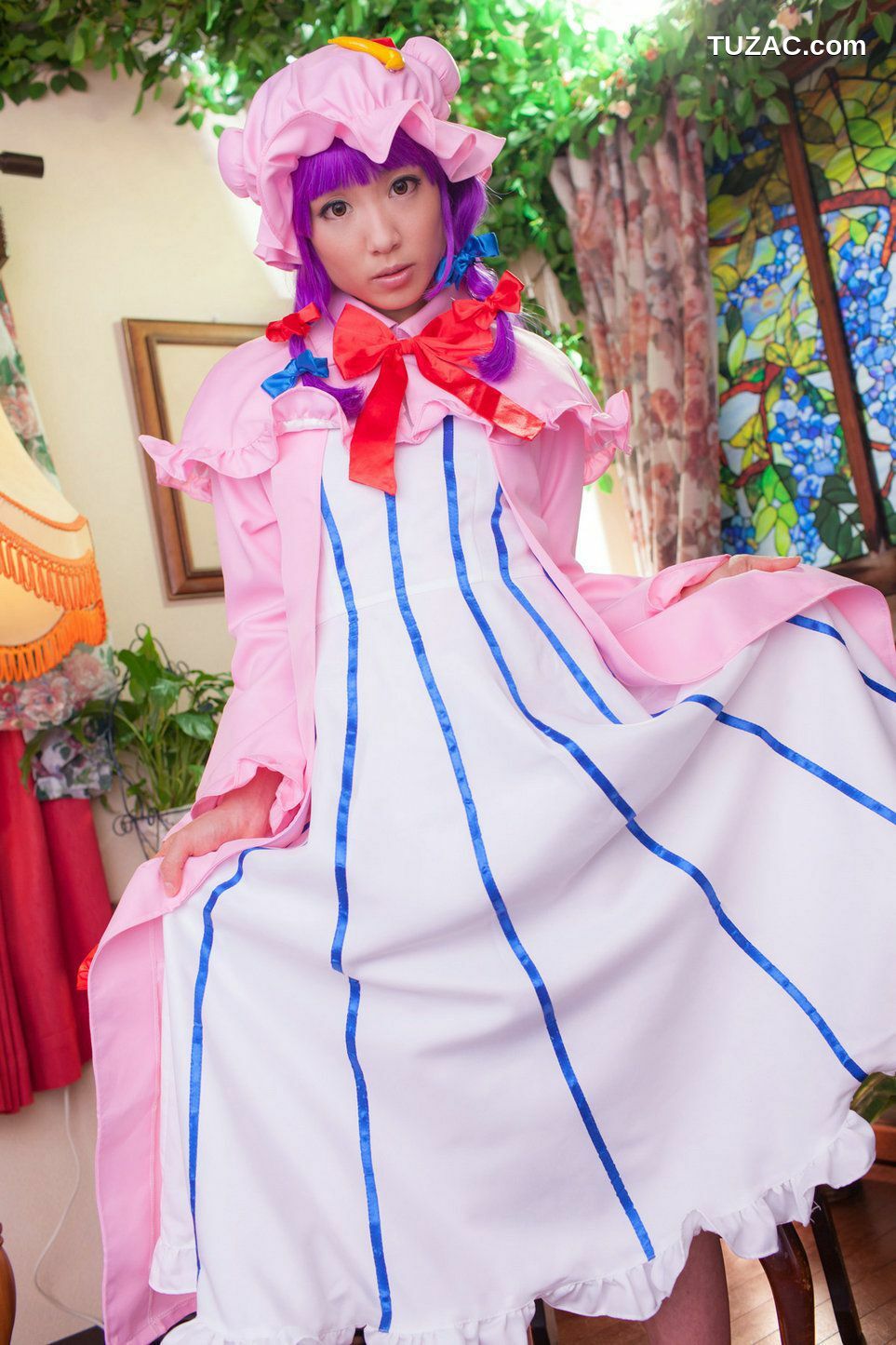 日本CosPlay_早乙女らぶ 《東方Project》パチュリー(Patchouli)·ノーレッジ 写真集
