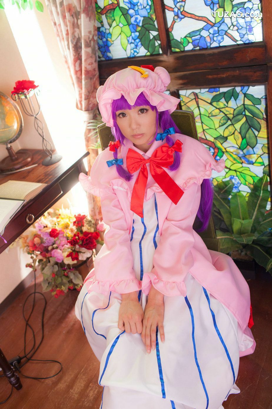 日本CosPlay_早乙女らぶ 《東方Project》パチュリー(Patchouli)·ノーレッジ 写真集