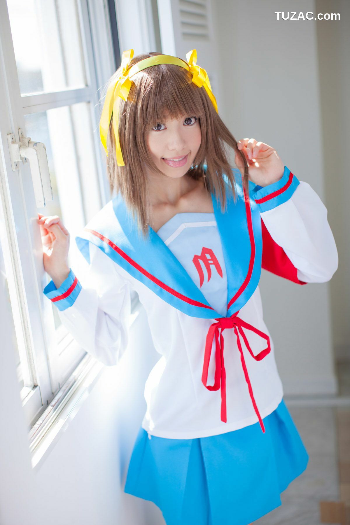 日本CosPlay_早乙女らぶ 《涼宮ハルヒの憂鬱》Suzumiya Haruhi 写真集[33P]