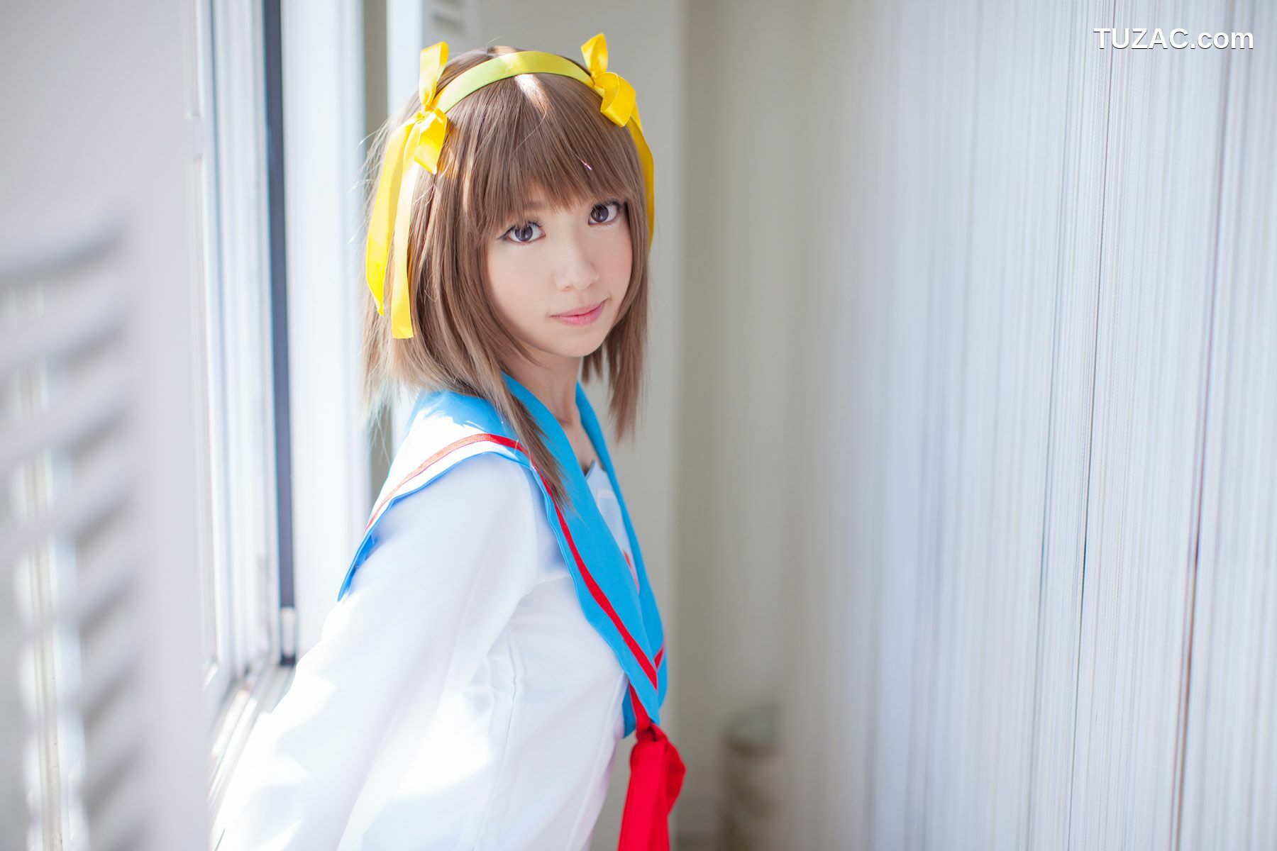 日本CosPlay_早乙女らぶ 《涼宮ハルヒの憂鬱》Suzumiya Haruhi 写真集[33P]