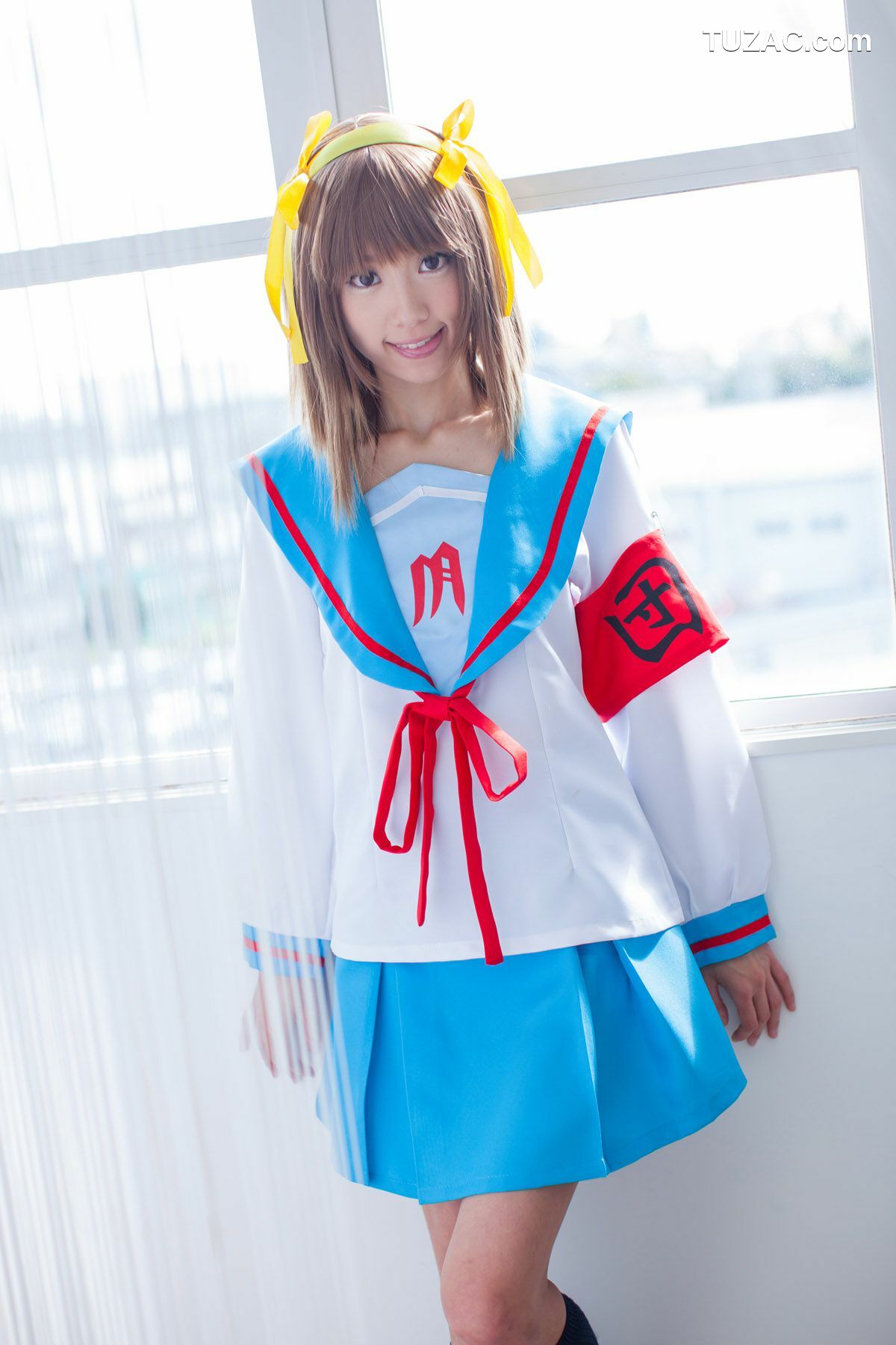 日本CosPlay_早乙女らぶ 《涼宮ハルヒの憂鬱》Suzumiya Haruhi 写真集[33P]