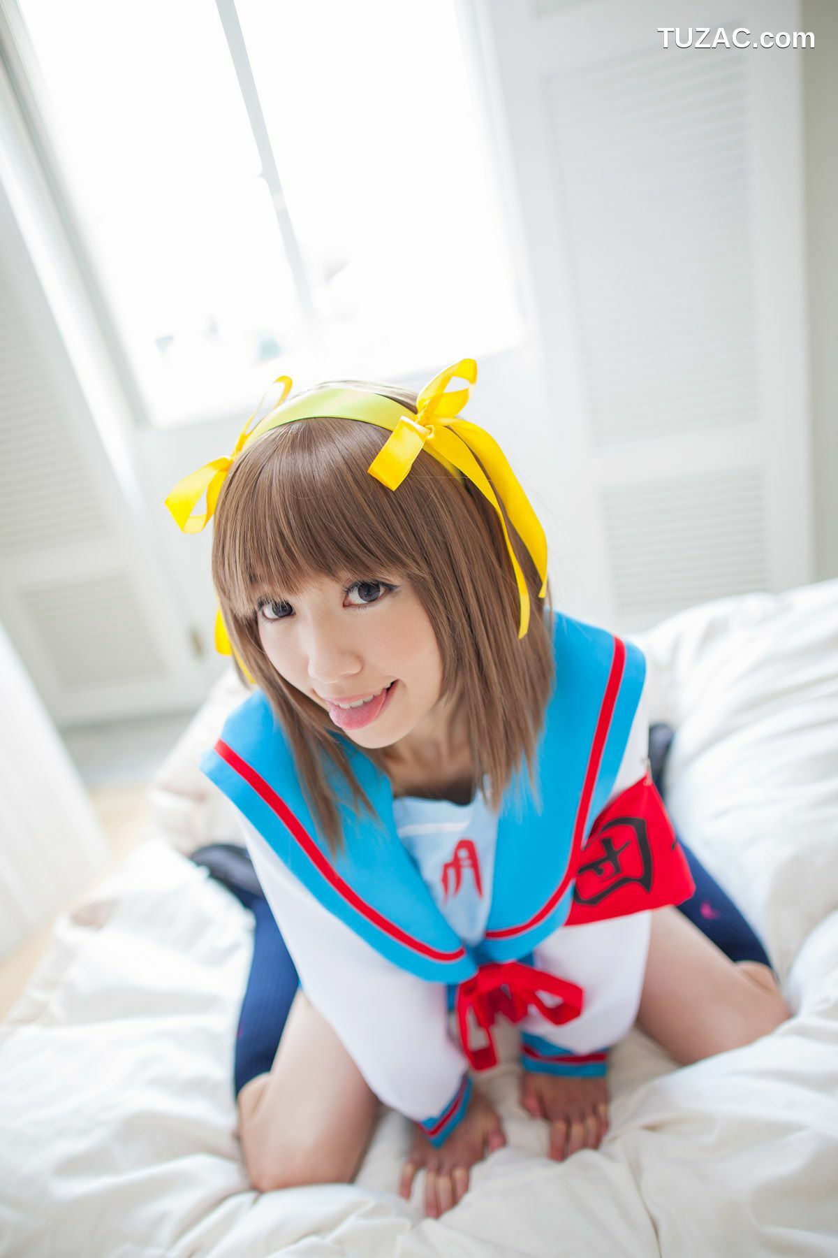 日本CosPlay_早乙女らぶ 《涼宮ハルヒの憂鬱》Suzumiya Haruhi 写真集[33P]