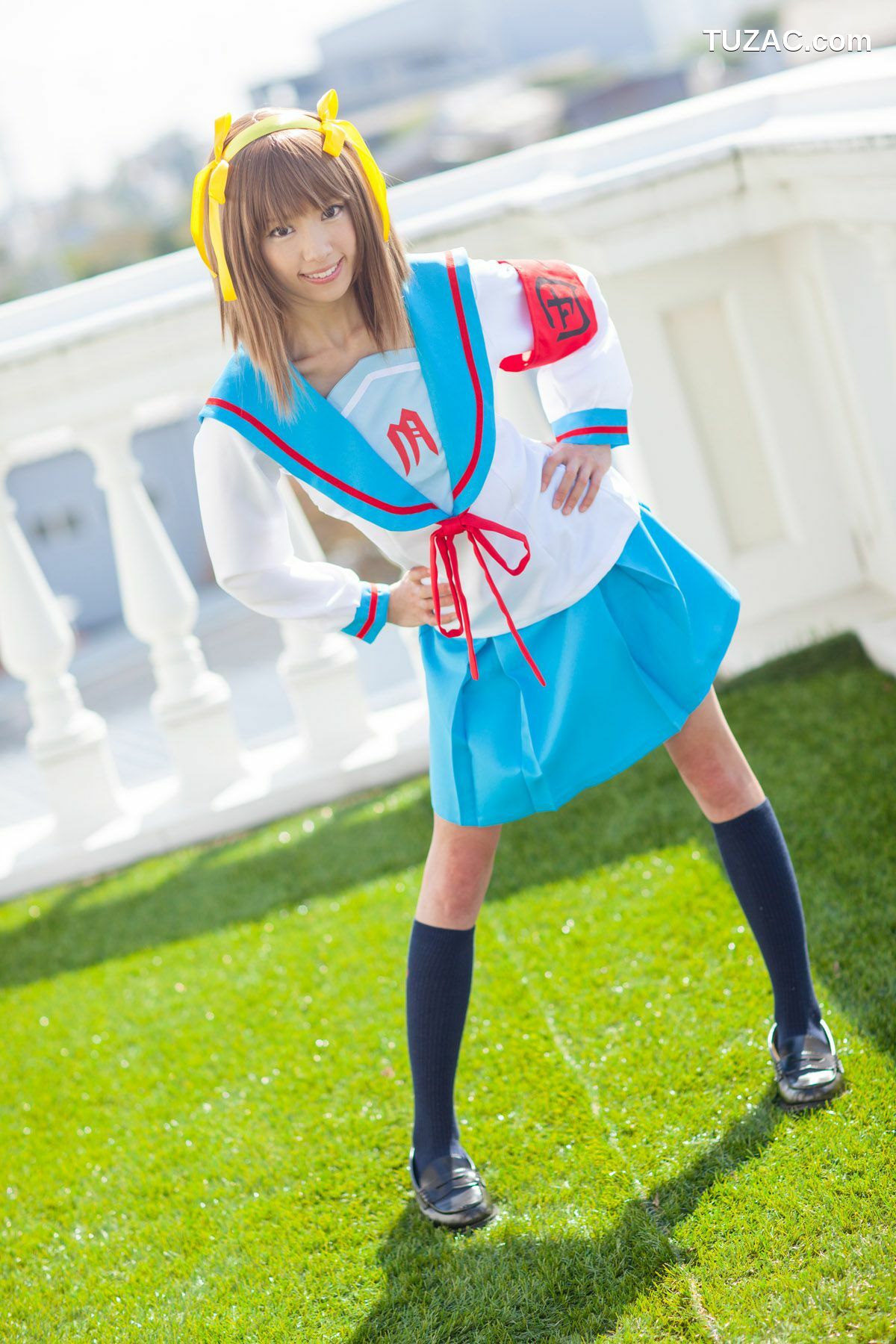 日本CosPlay_早乙女らぶ 《涼宮ハルヒの憂鬱》Suzumiya Haruhi 写真集[33P]