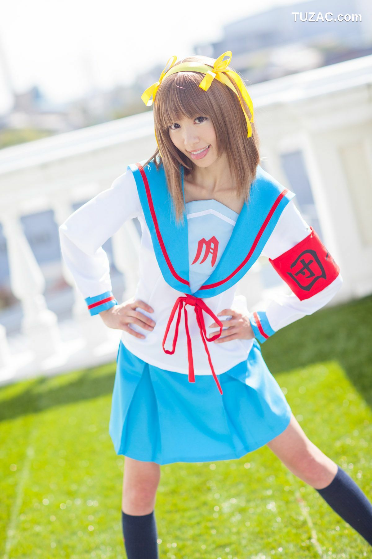 日本CosPlay_早乙女らぶ 《涼宮ハルヒの憂鬱》Suzumiya Haruhi 写真集[33P]