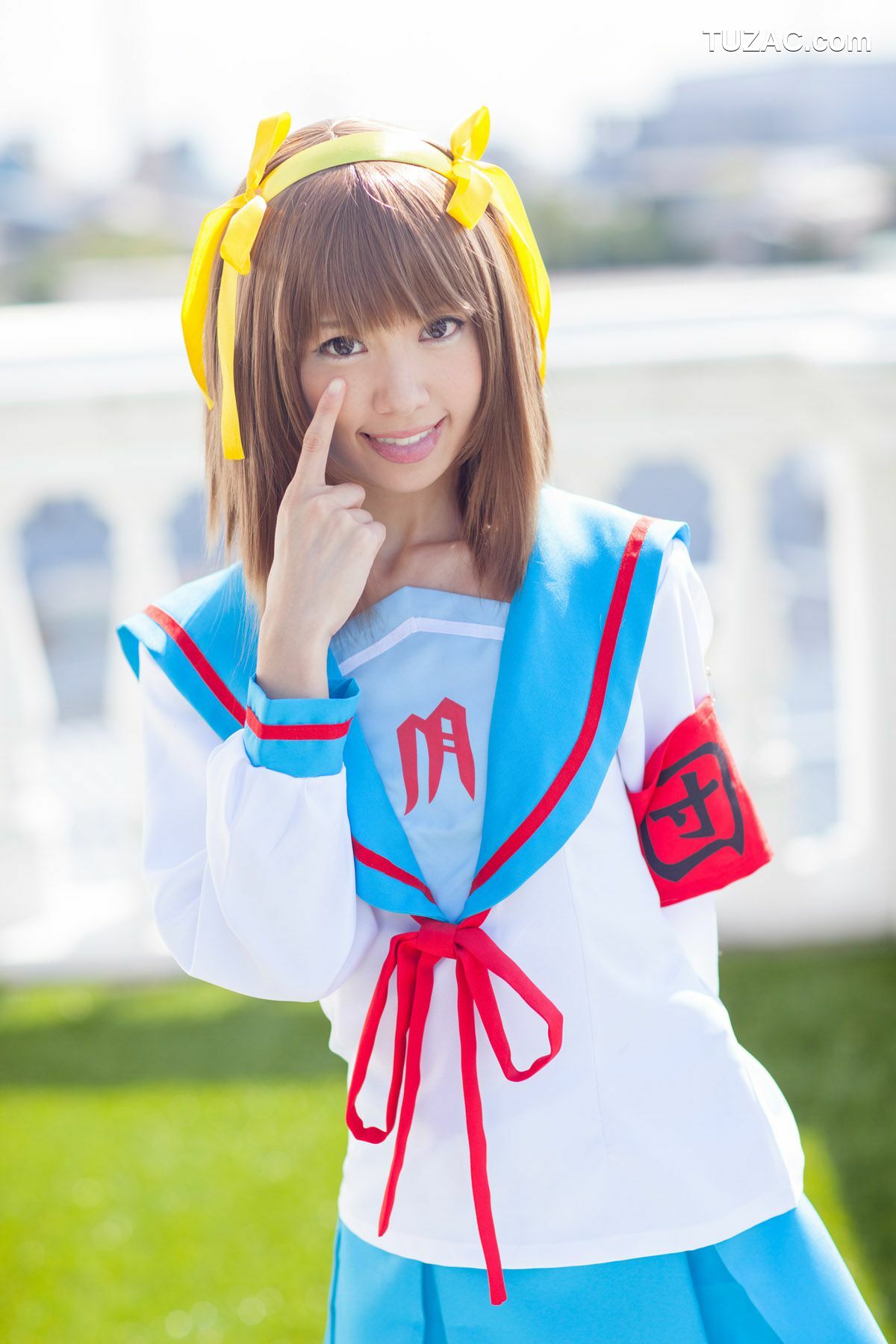 日本CosPlay_早乙女らぶ 《涼宮ハルヒの憂鬱》Suzumiya Haruhi 写真集[33P]