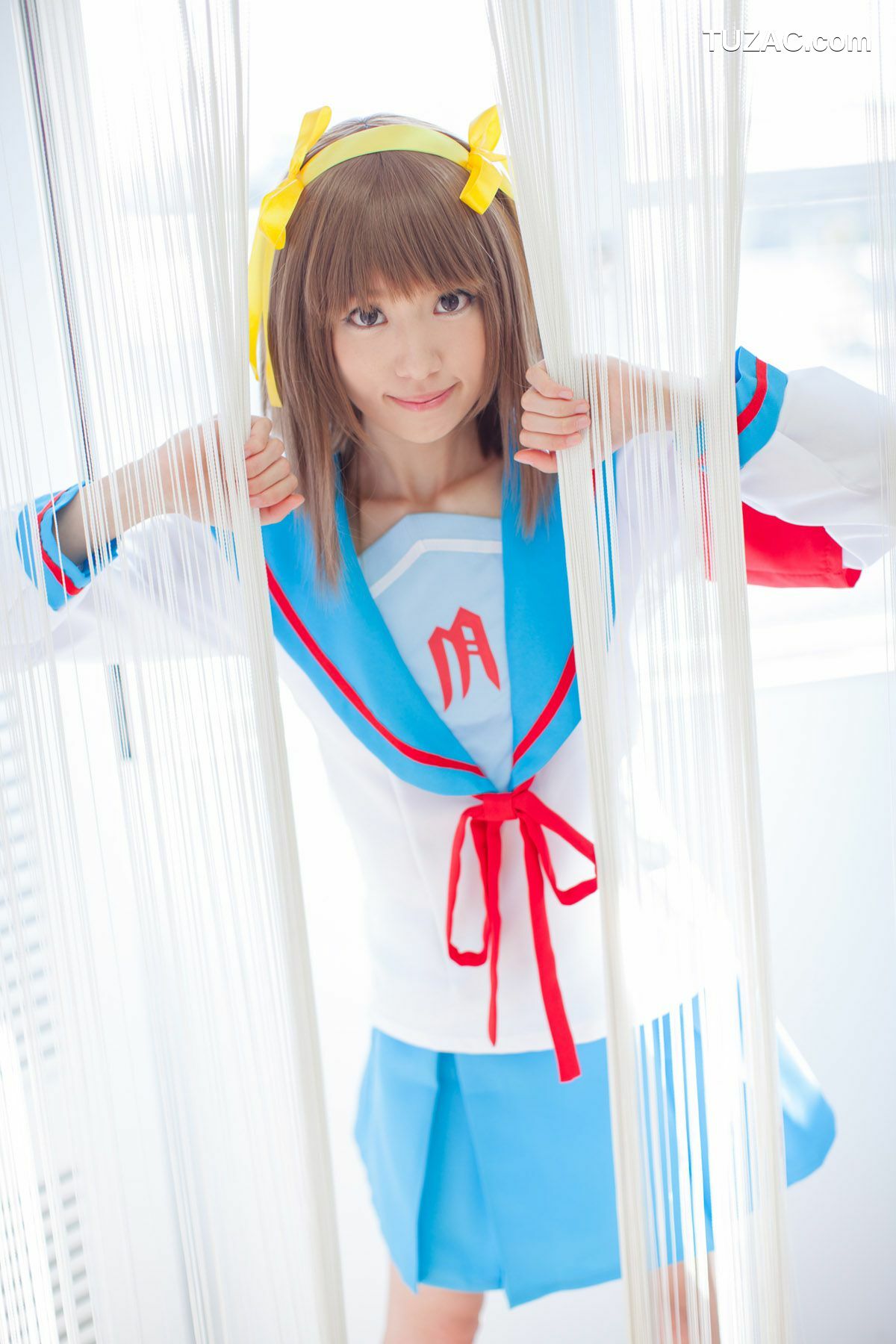 日本CosPlay_早乙女らぶ 《涼宮ハルヒの憂鬱》Suzumiya Haruhi 写真集[33P]