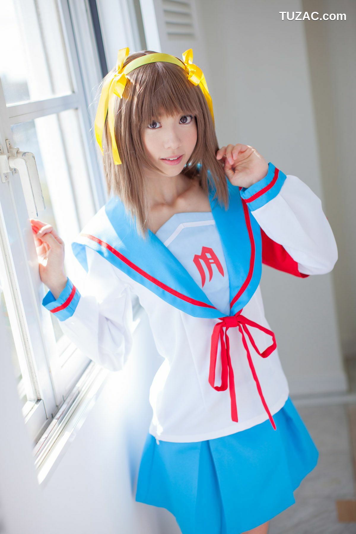 日本CosPlay_早乙女らぶ 《涼宮ハルヒの憂鬱》Suzumiya Haruhi 写真集[33P]