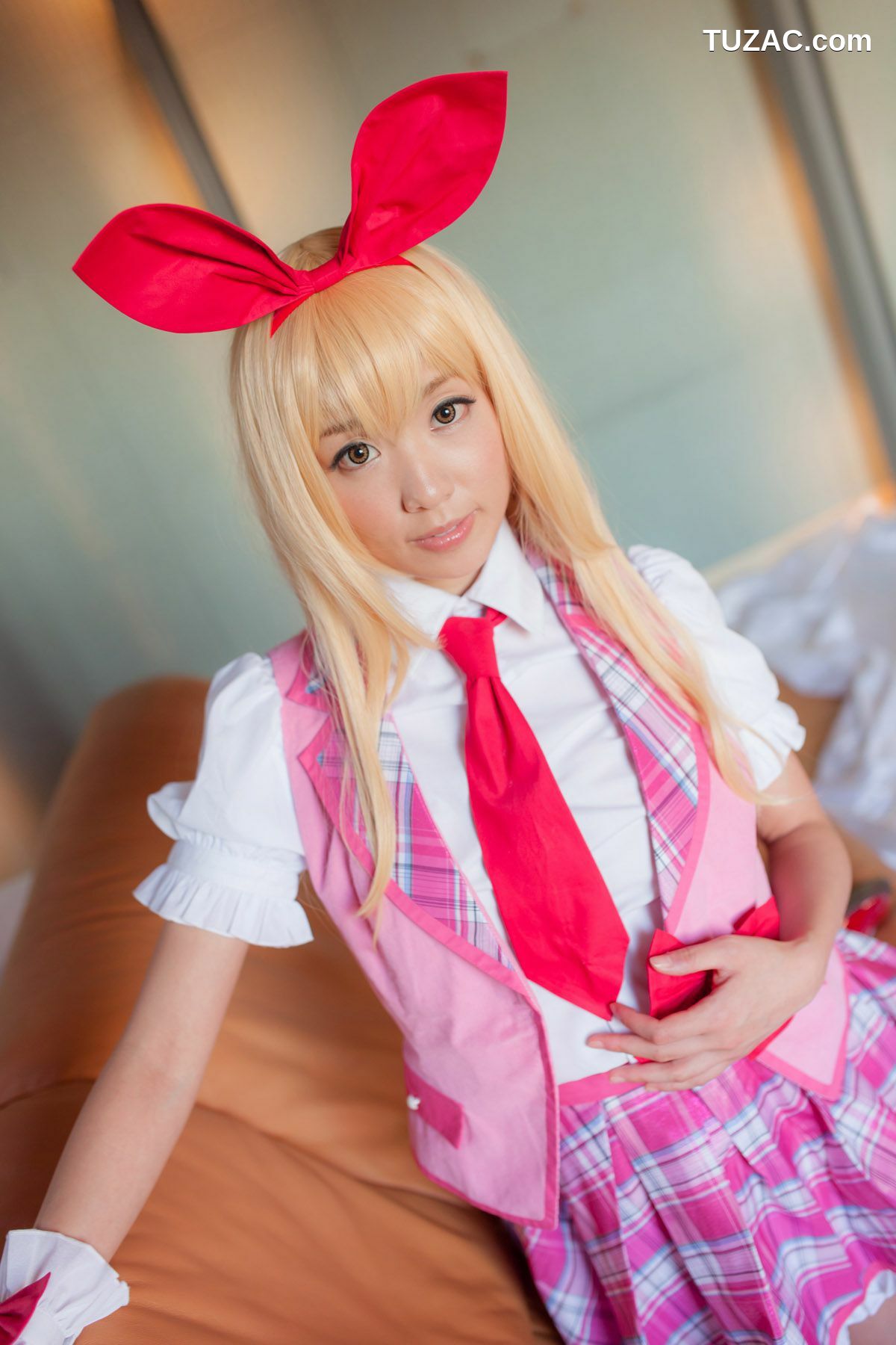 日本CosPlay_早乙女らぶ《Aikatsu!》星宮いちご 写真集[28P]
