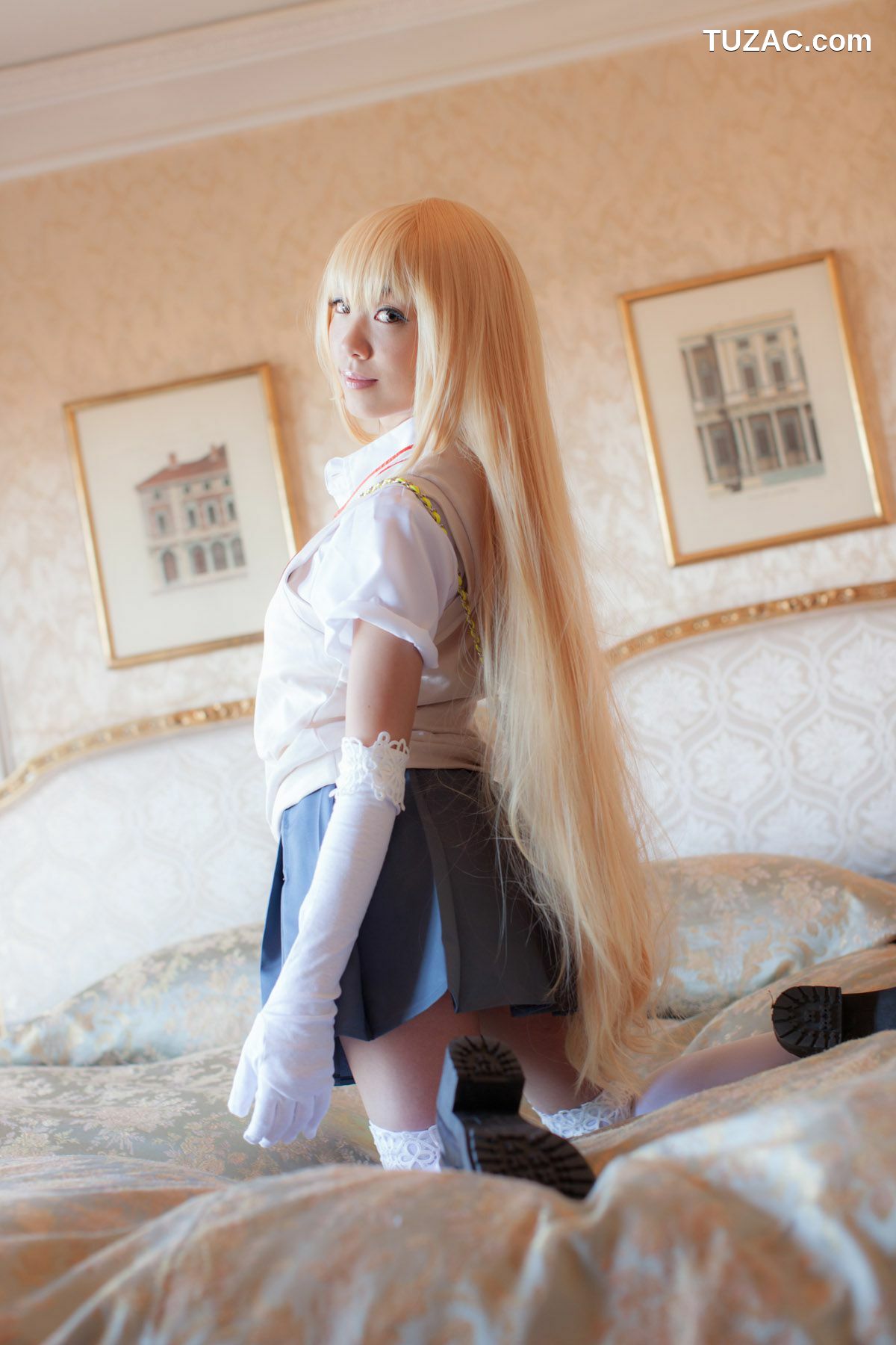 日本CosPlay_早乙女らぶ《とある科学の超電磁砲》Shokuhou Misaki 写真集[52P]