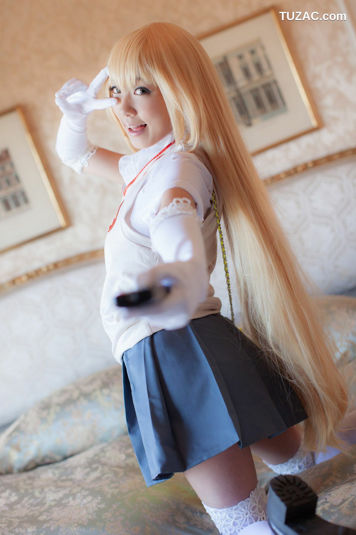 日本CosPlay_早乙女らぶ《とある科学の超電磁砲》Shokuhou Misaki 写真集[52P]