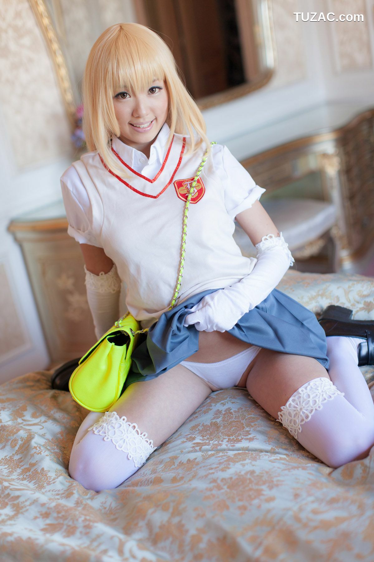 日本CosPlay_早乙女らぶ《とある科学の超電磁砲》Shokuhou Misaki 写真集[52P]