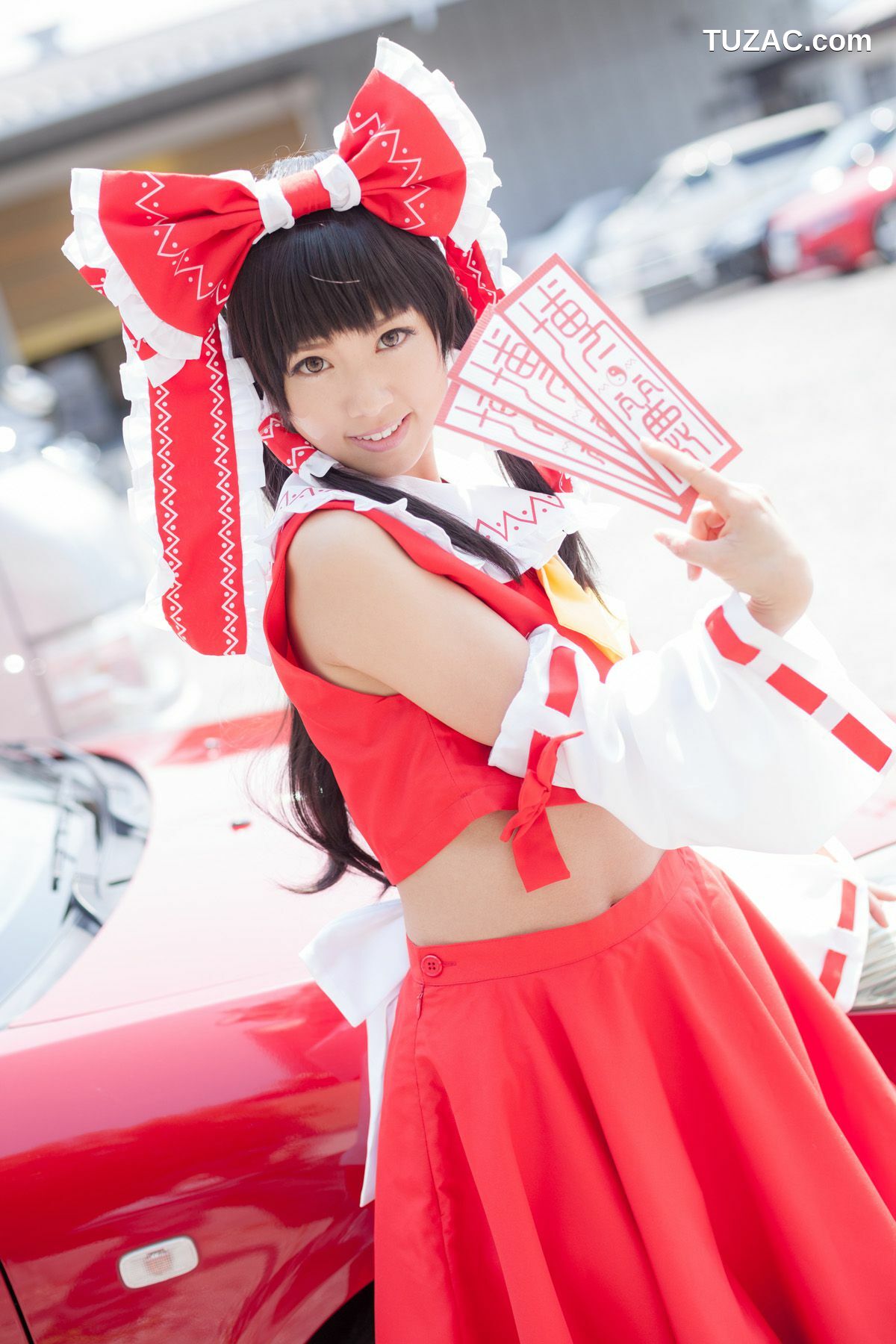 日本CosPlay_早乙女らぶ《東方Project》Hakurei Reimu(博麗霊夢) 写真集[69P]