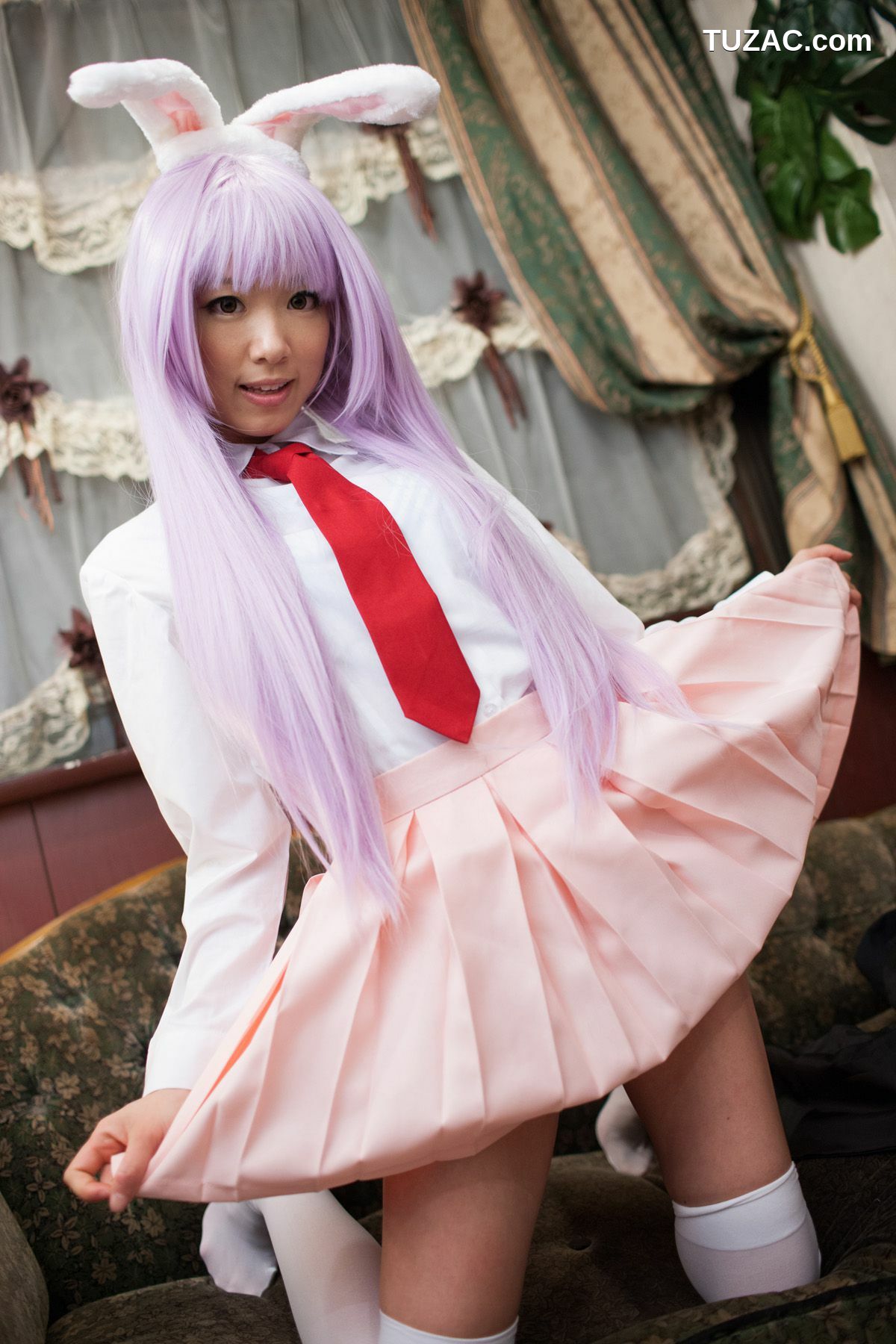 日本CosPlay_早乙女らぶ《東方Project》鈴仙·優曇華院·イナバ 写真集[65P]
