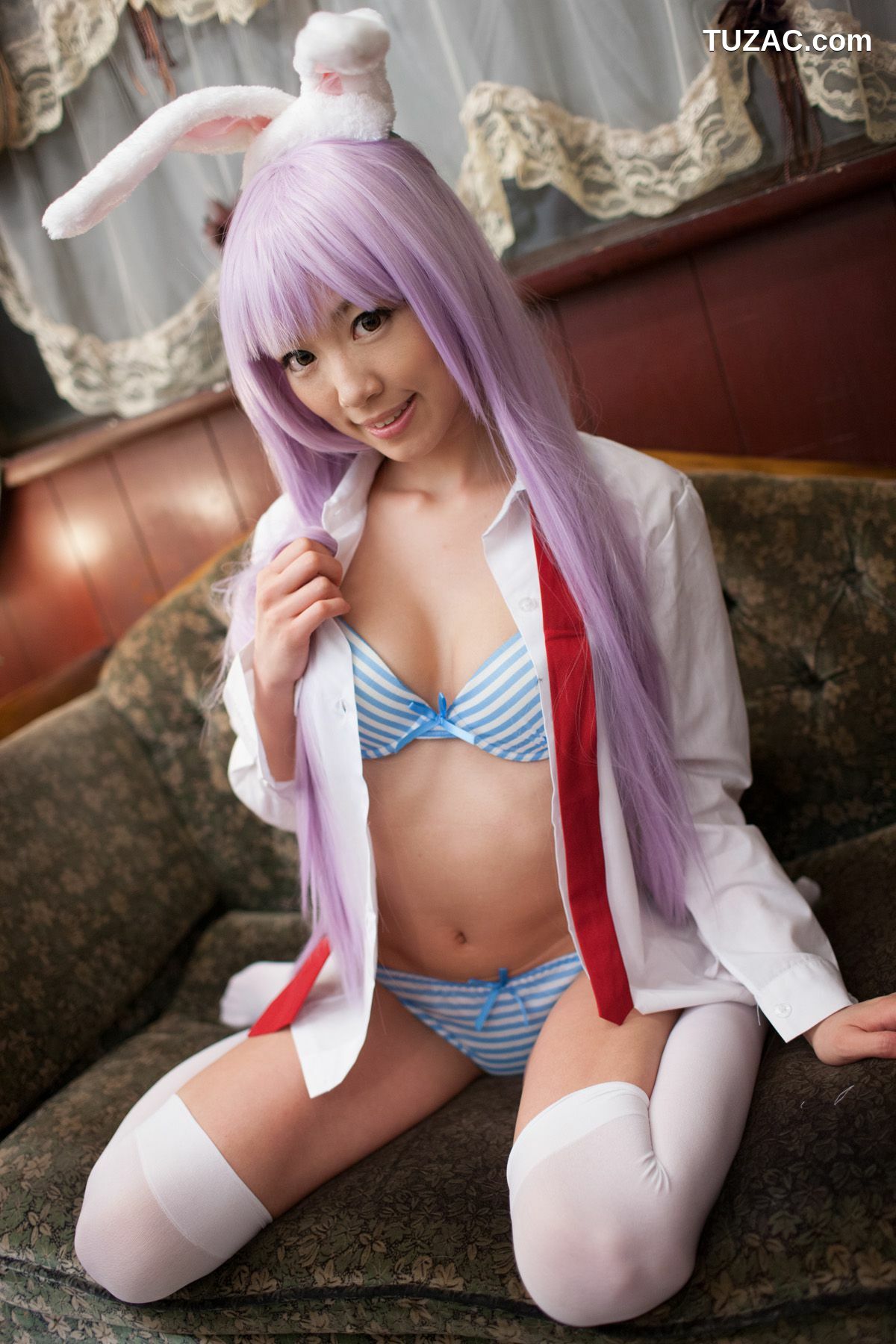 日本CosPlay_早乙女らぶ《東方Project》鈴仙·優曇華院·イナバ 写真集[65P]