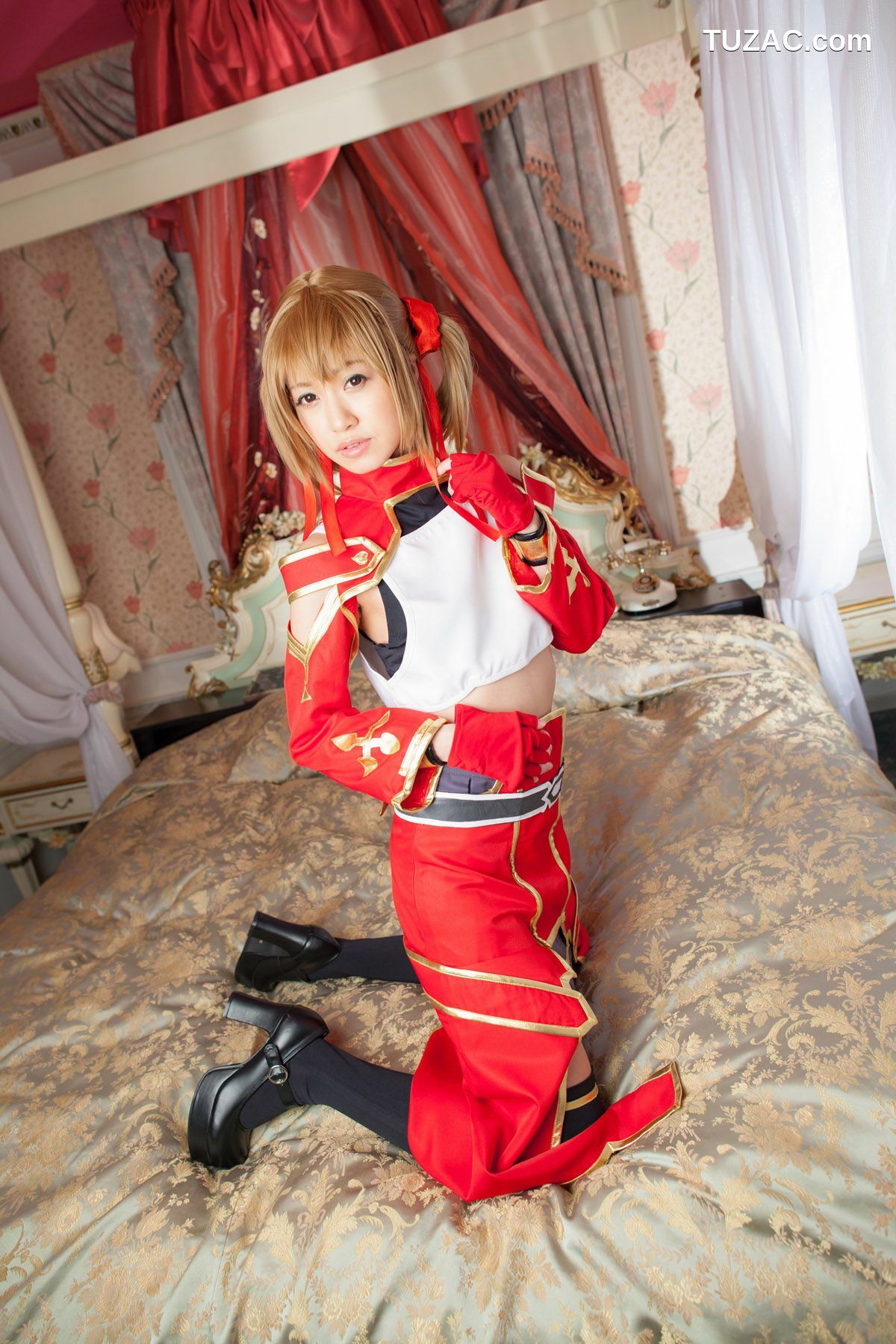 日本CosPlay_朝倉ことみ (Asakura Kotomi) 《Sword Art Online》Silica  写真集[70P]