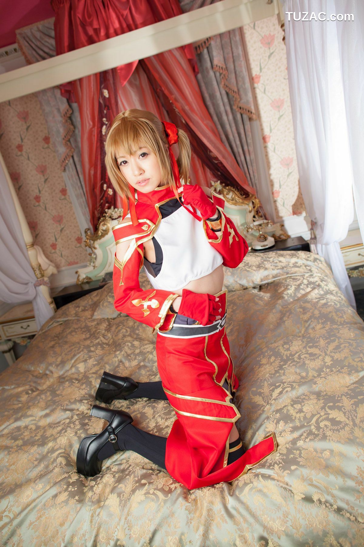 日本CosPlay_朝倉ことみ (Asakura Kotomi) 《Sword Art Online》Silica  写真集[70P]